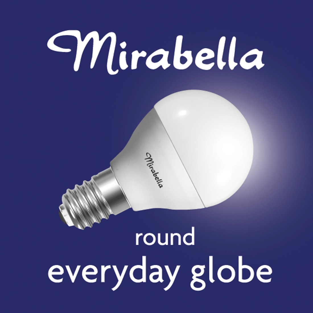 3 Mirabella E14 5.5W LED Warm White Round Bulb, 3 of 6
