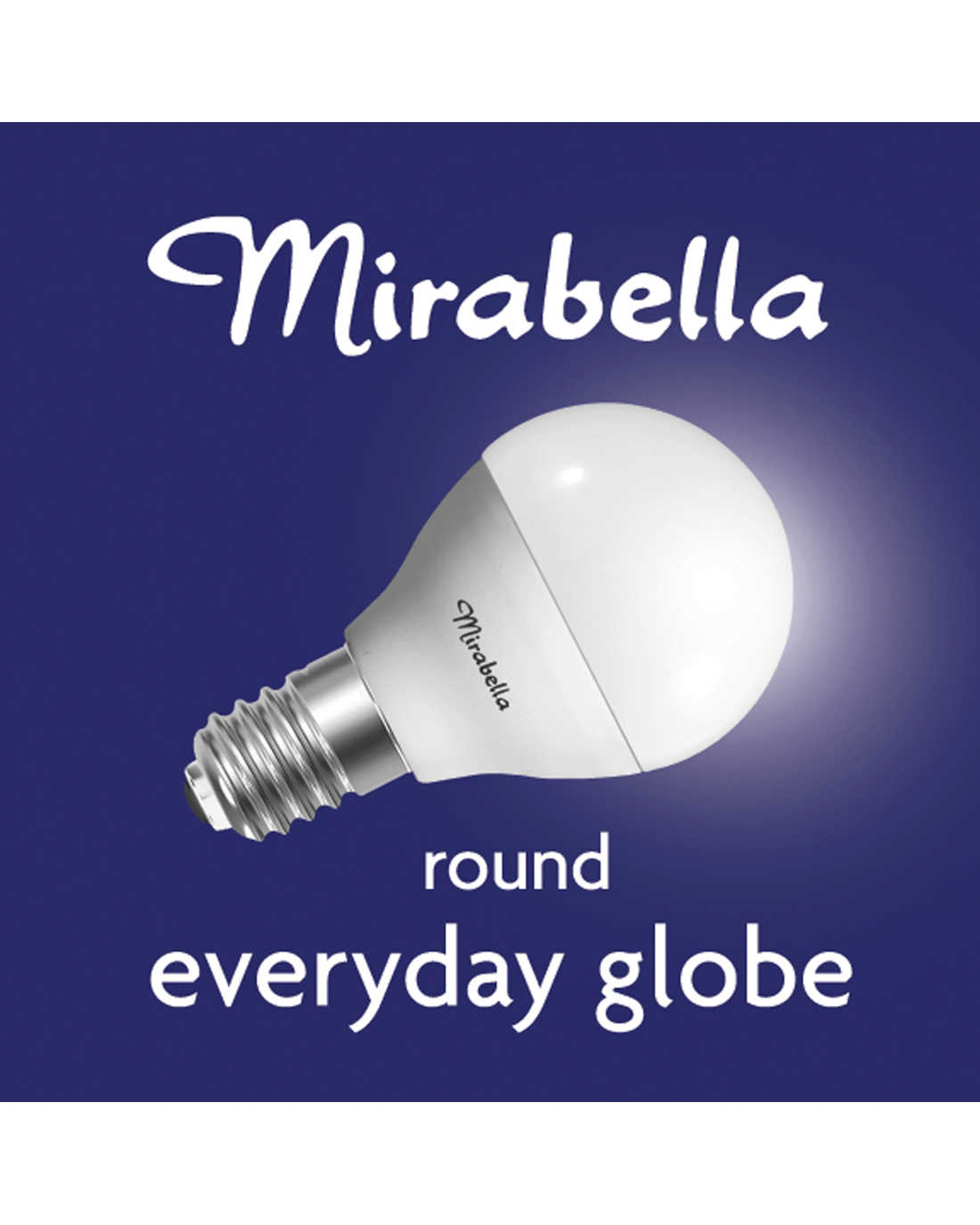 3 Mirabella E14 5.5W LED Warm White Round Bulb, 3 of 6