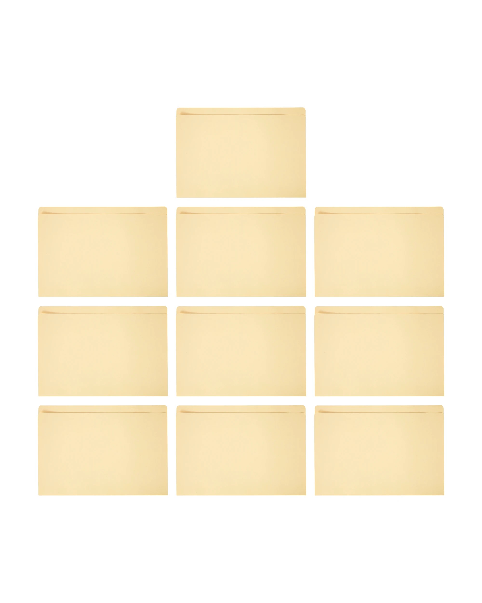 5 10 Pack Foolscap Manilla Folders, 5 of 7