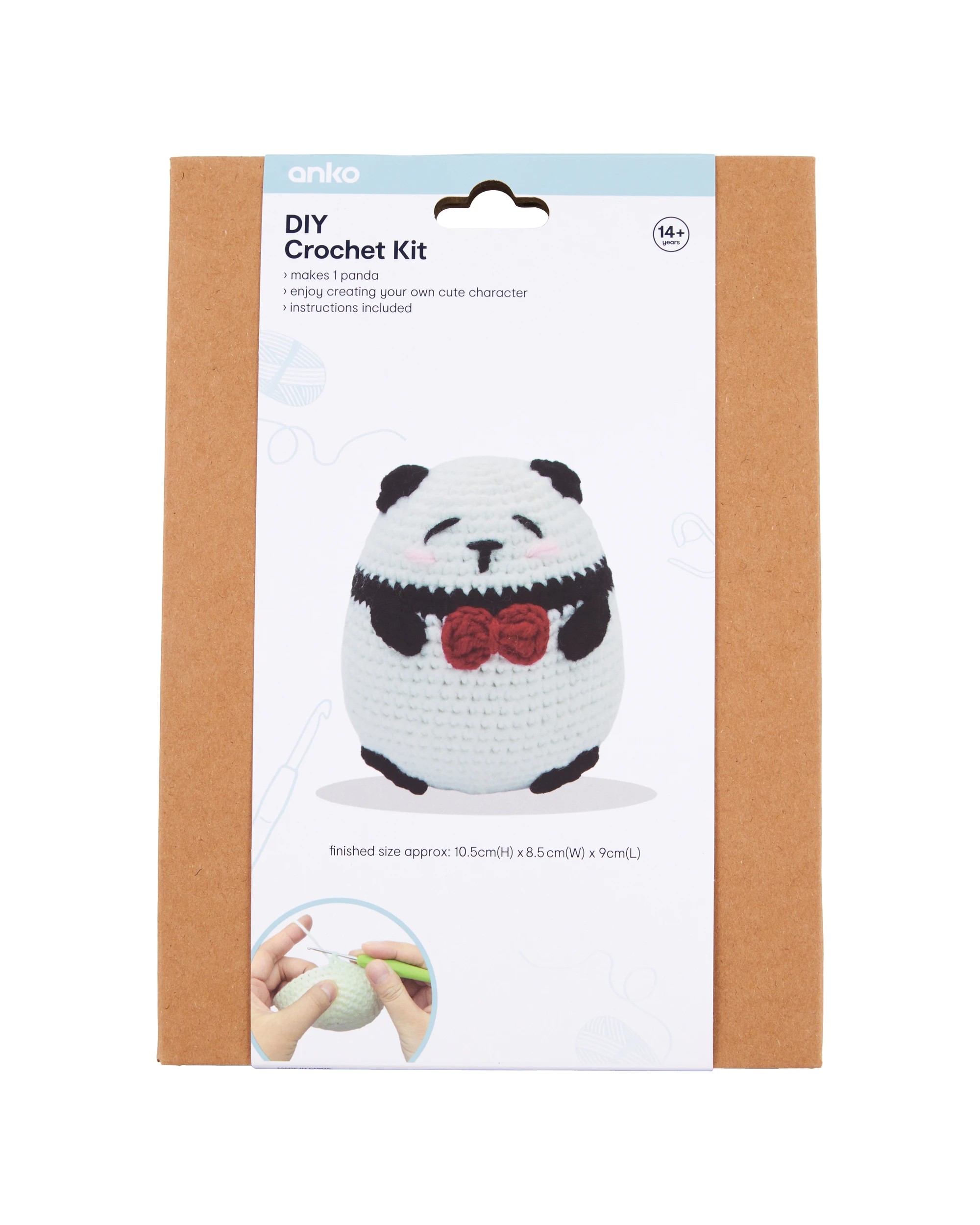 1 DIY Crochet Kit - Panda, 1 of 3