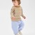 BROWN STRIPE/GREY MARLE