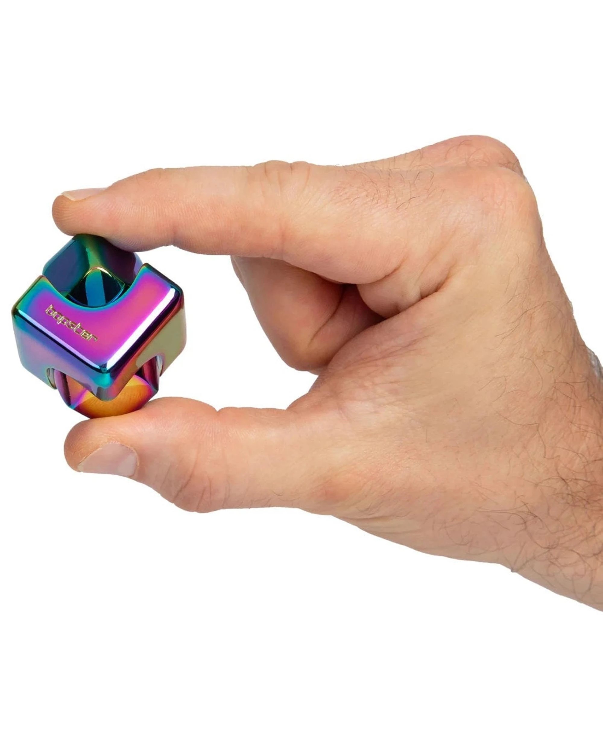 5 Bopster Fidget Cube Spinner - Multicolour Metallic - Multi, 5 of 6