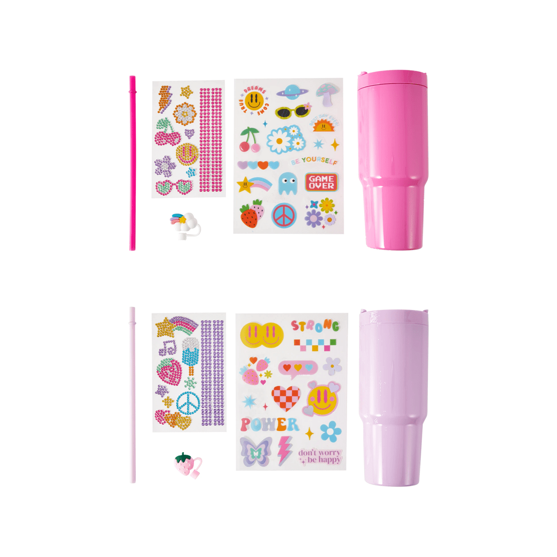 2 Sparkle Tumbler Sticker Design Set - Assorted, 2 of 5