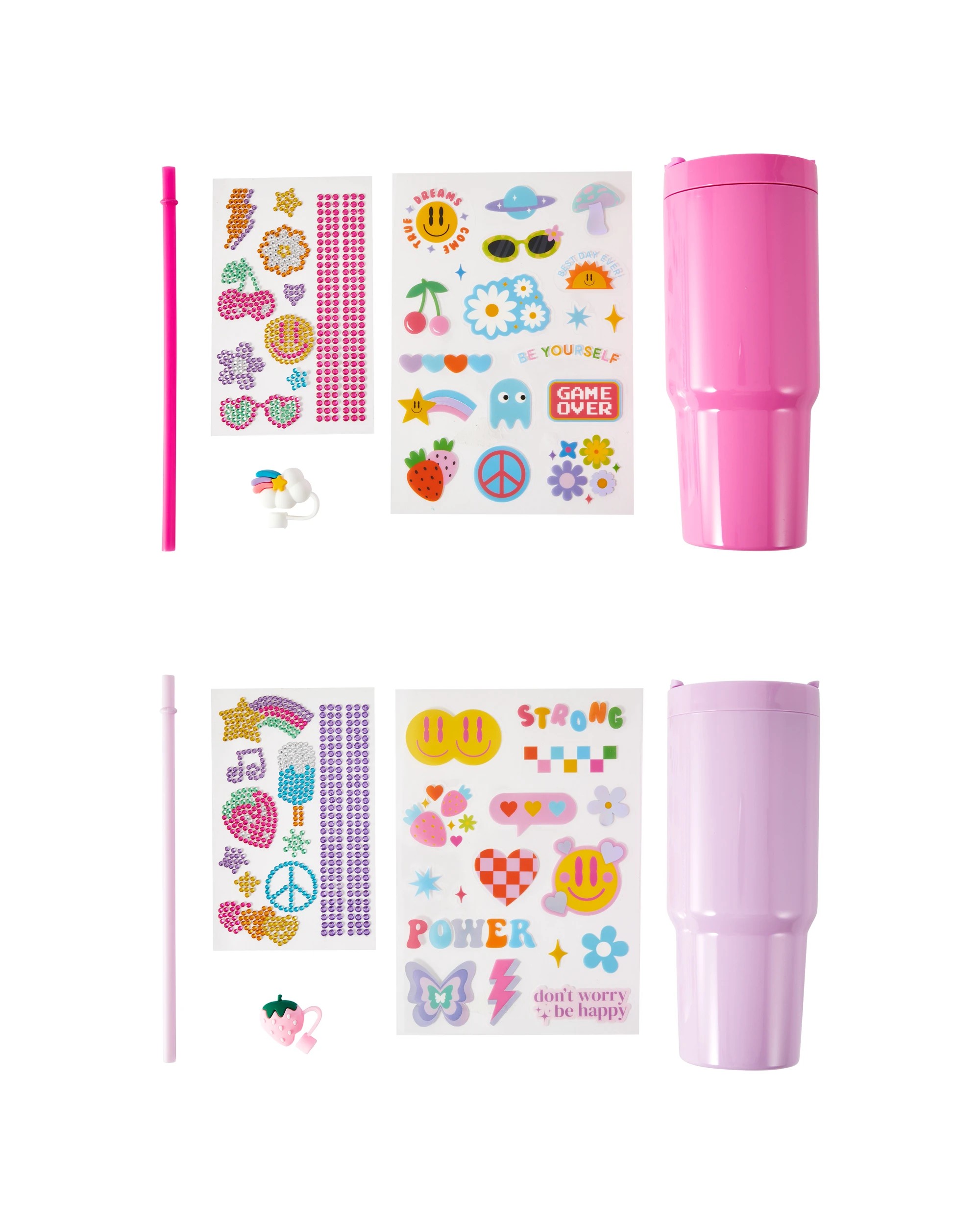 2 Sparkle Tumbler Sticker Design Set - Assorted, 2 of 5