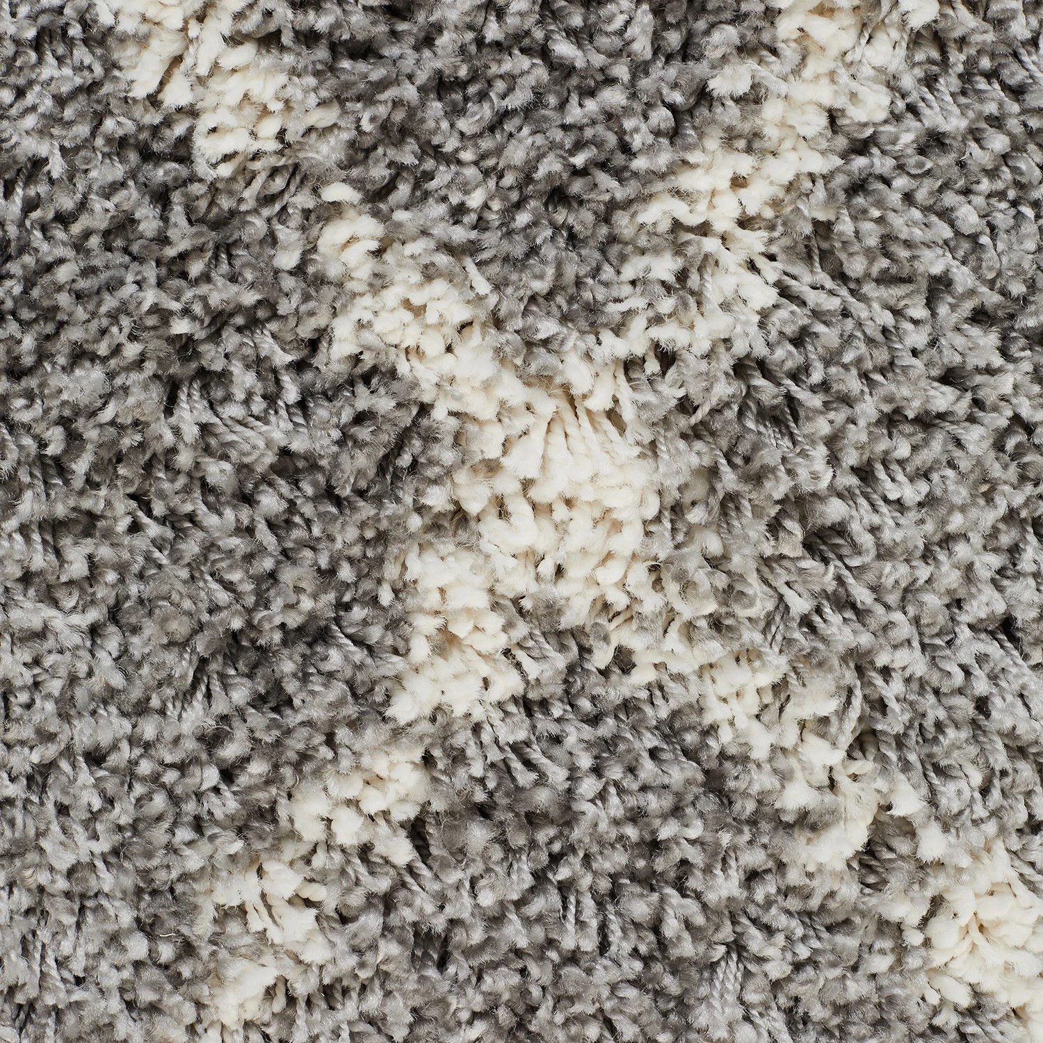 6 Common Ground Rugs Amber 44 290x200cm - Large Power Loomed Shag Rug - Silver, 6 of 7