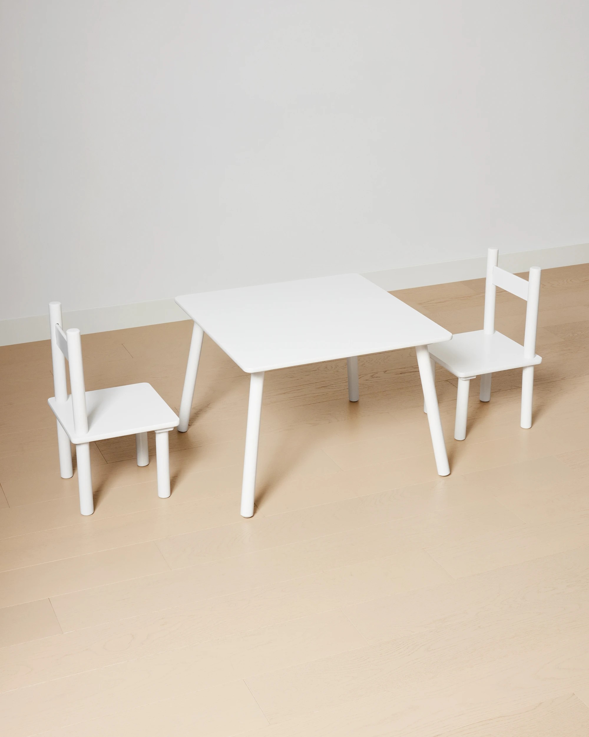 2 Table and Chair Set - White, 2 of 6