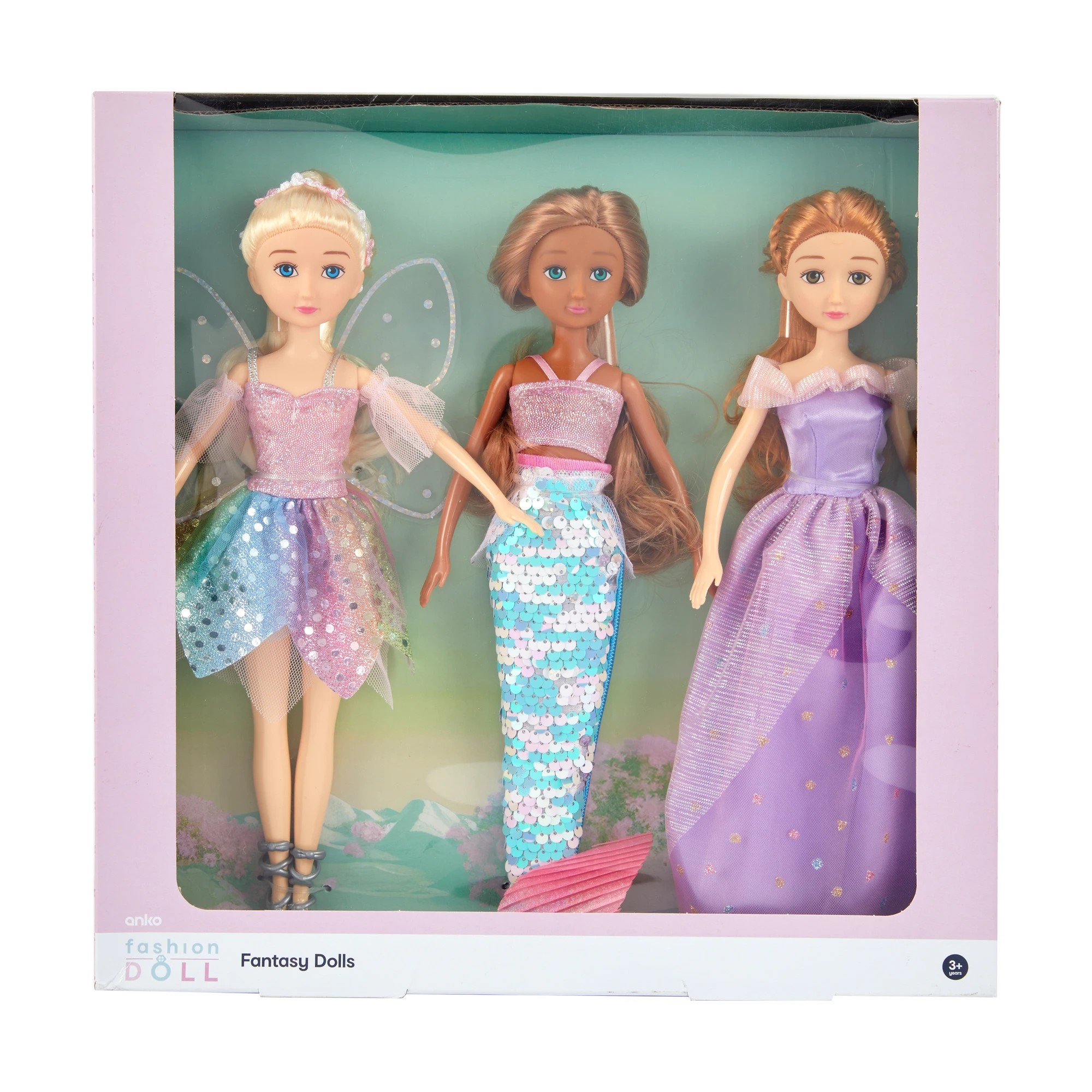 8 3 Piece Fashion Fantasy Dolls, 8 of 9