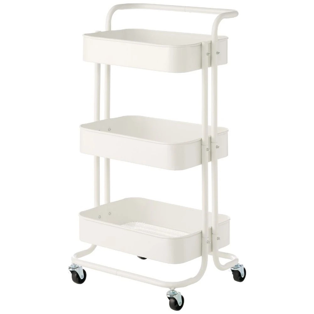 2 Otto 3-Tier Trolley White, 2 of 8