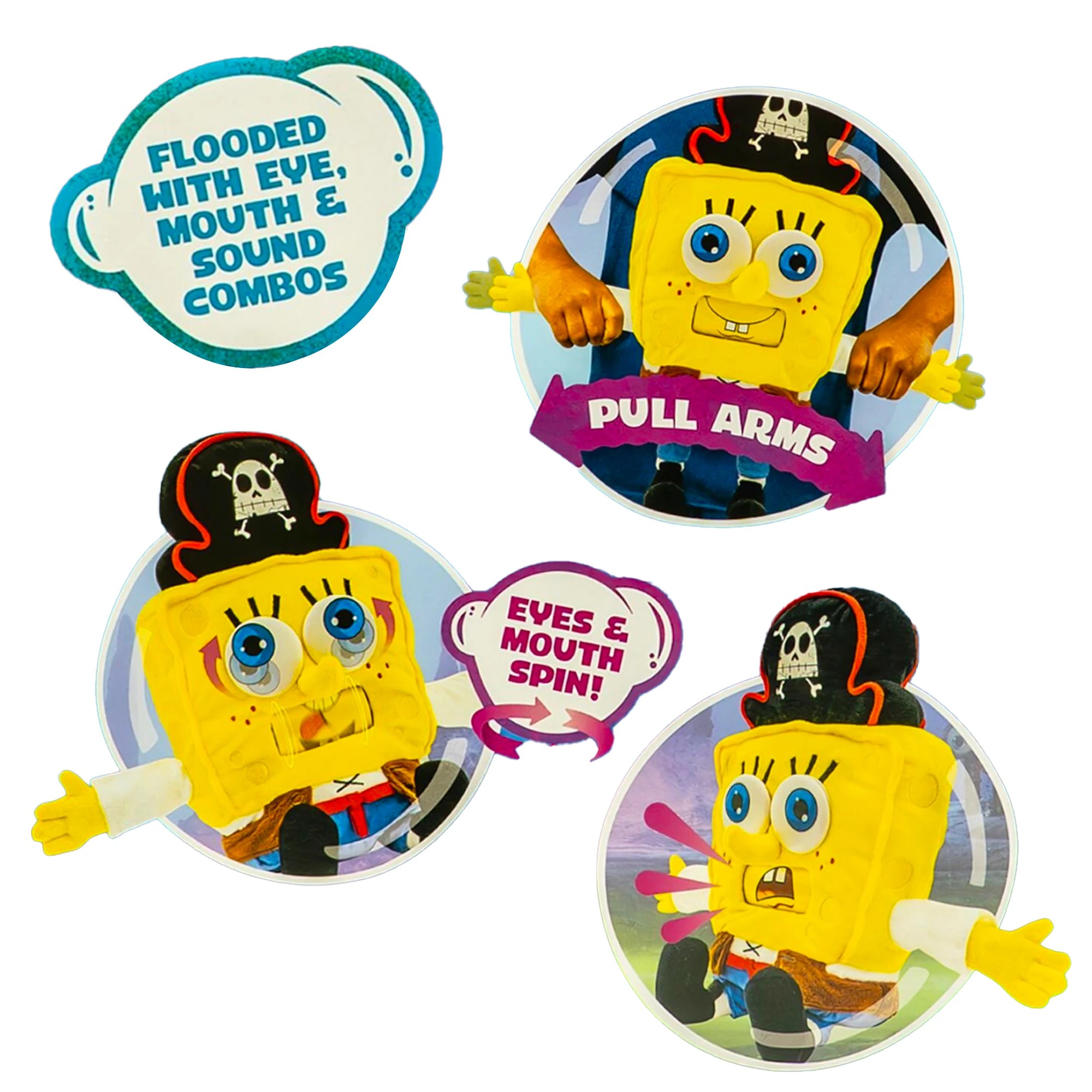 5 The SpongeBob Movie: Goofy Goober SpongeBob Plush Toy, 5 of 6