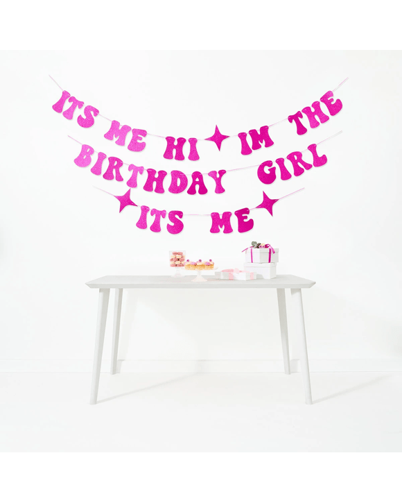3 Piece I'm The Birthday Girl Bunting Pack