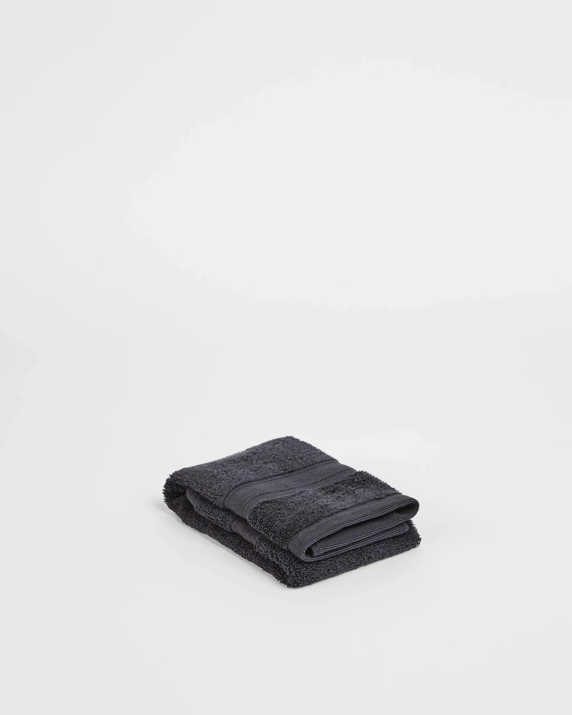 1 Grandeur Australian Cotton Hand Towel - Black, 1 of 2