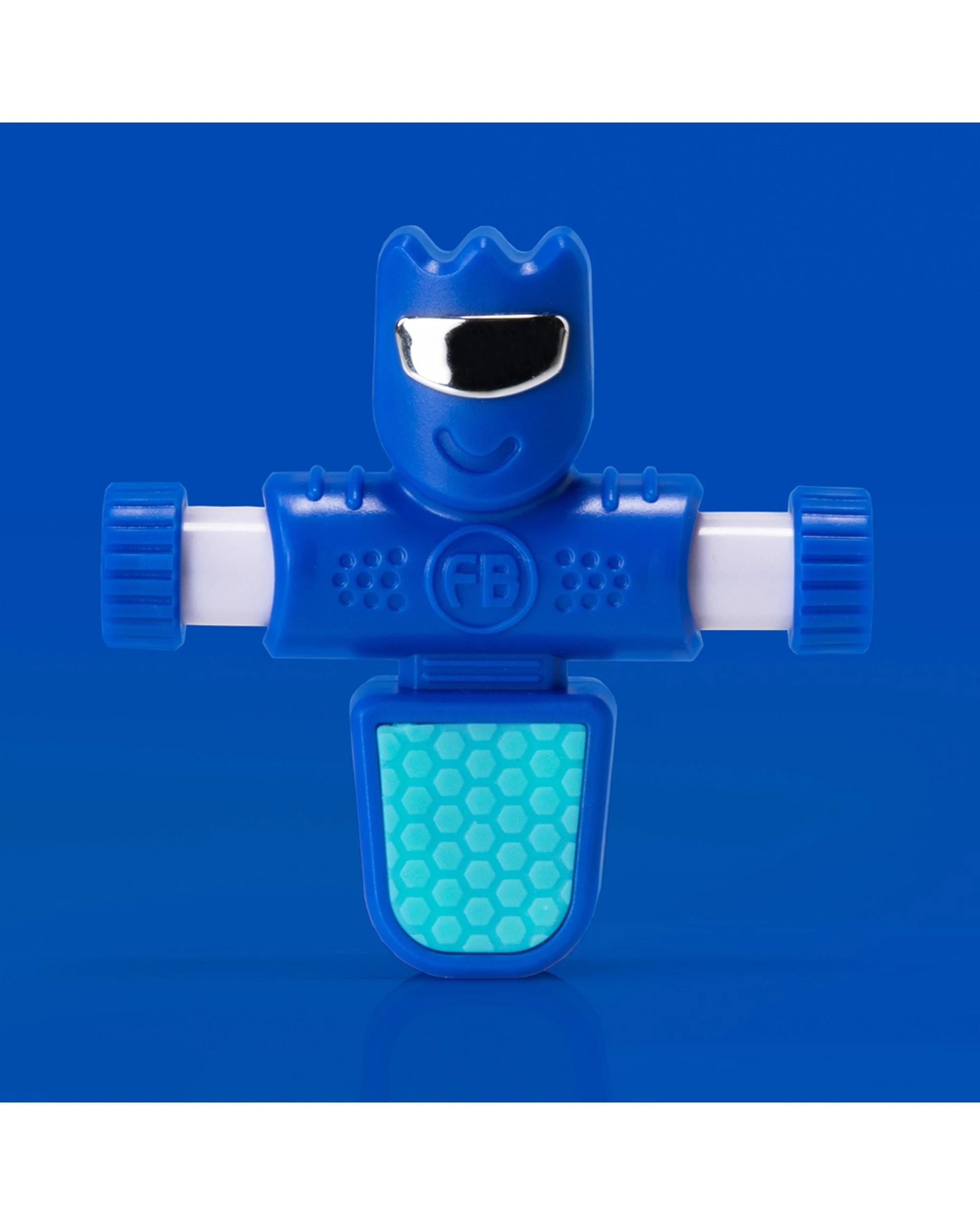 3 TOMY Foosbots Series 3Nitro Kids Play Toy Set Spin Kick Fast - Blue, 3 of 3