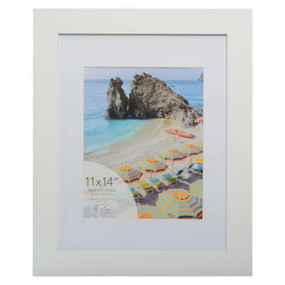 4 Sorrento 11x14" Frame White, 4 of 4