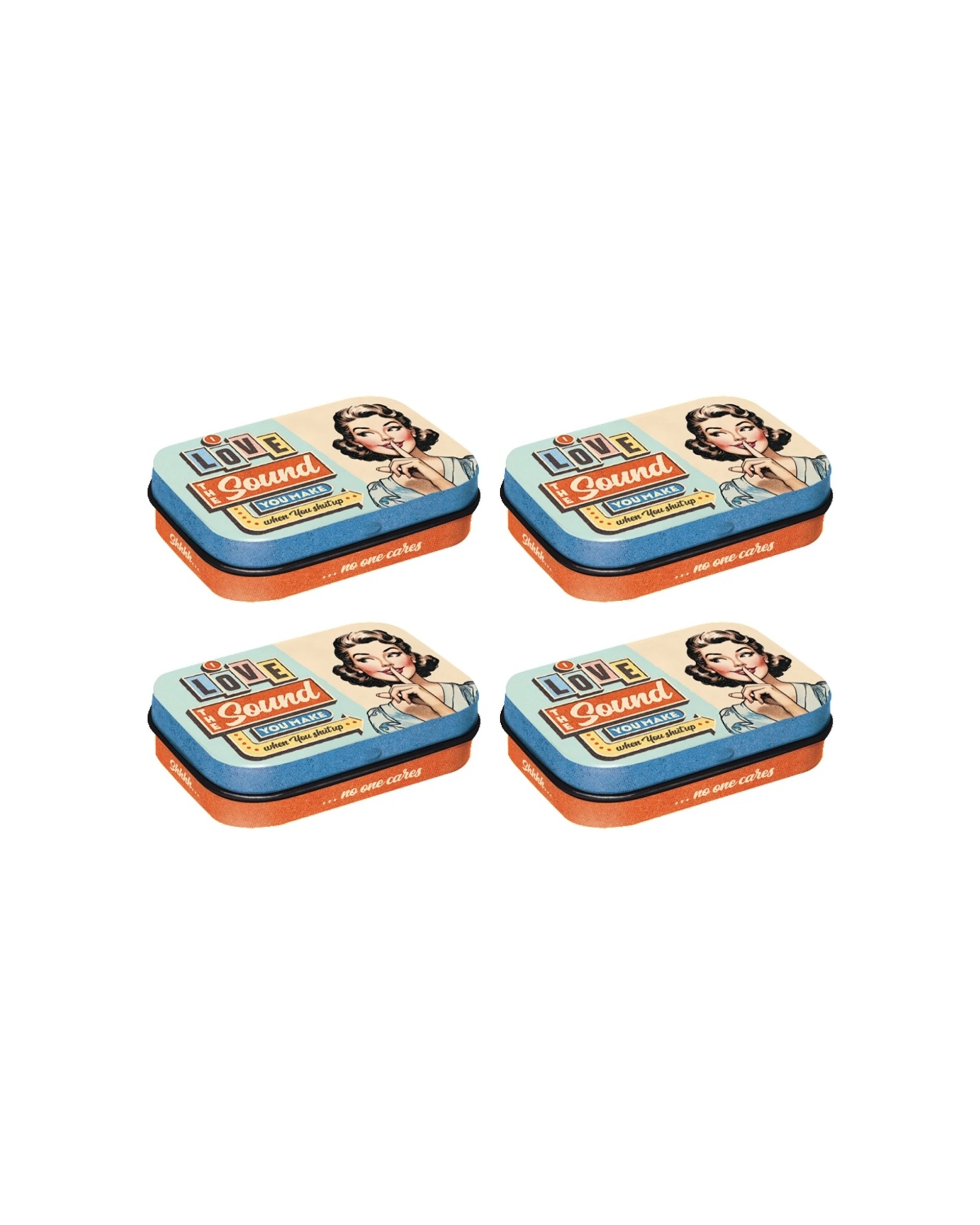 1 Nostalgic-Art 4PK Pocket Box with Mints - The Sound When You - Blue, 1 of 2