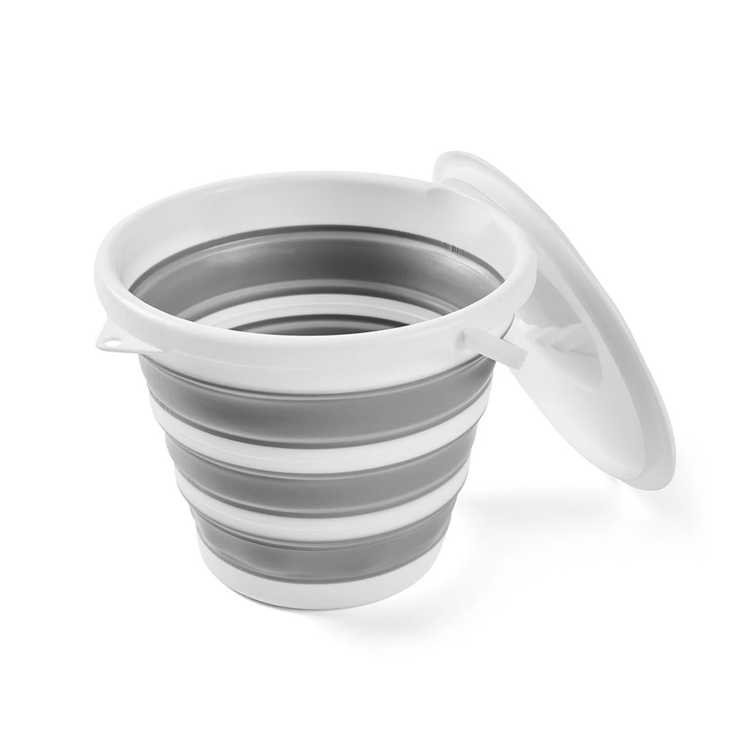 4 10L Collapsible Bucket with Lid, 4 of 10