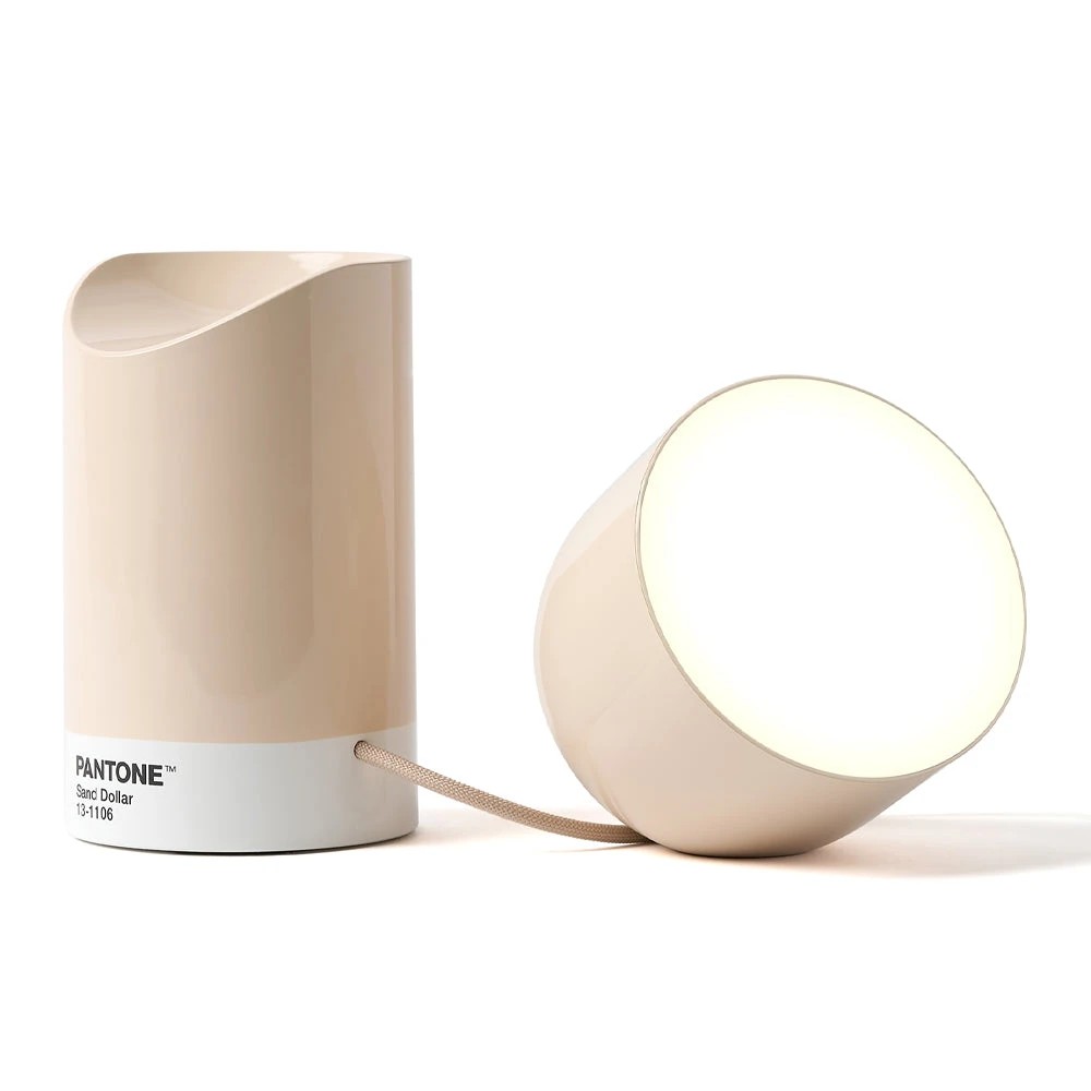 5 Lexon Orbe Portable Led Lamp With Moving Head PANTONE - Sand - Beige, 5 of 6
