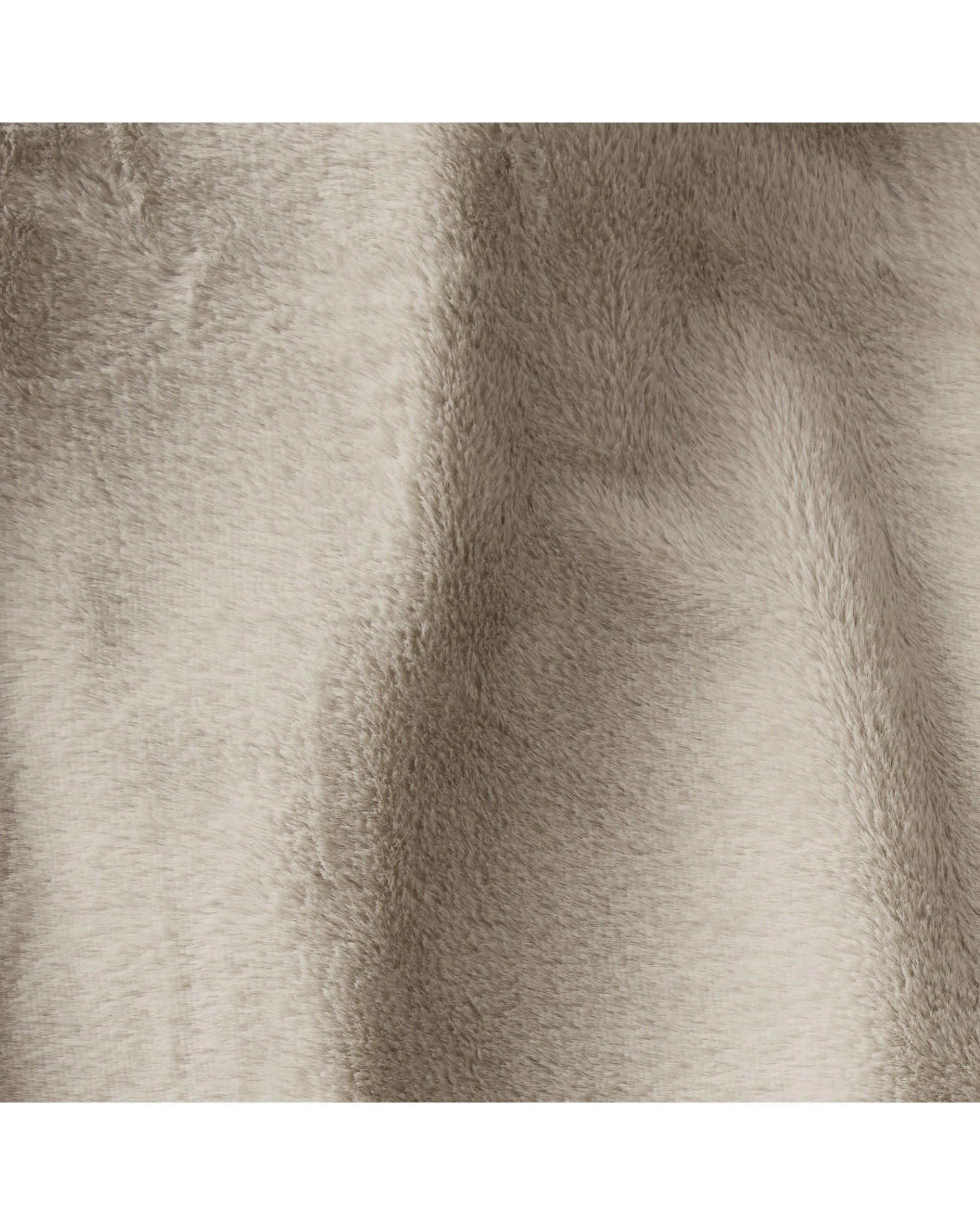 5 Dreamaker Denver Carved Stripe Faux Fur Heated Throw 180x200cm - Natural, 5 of 9