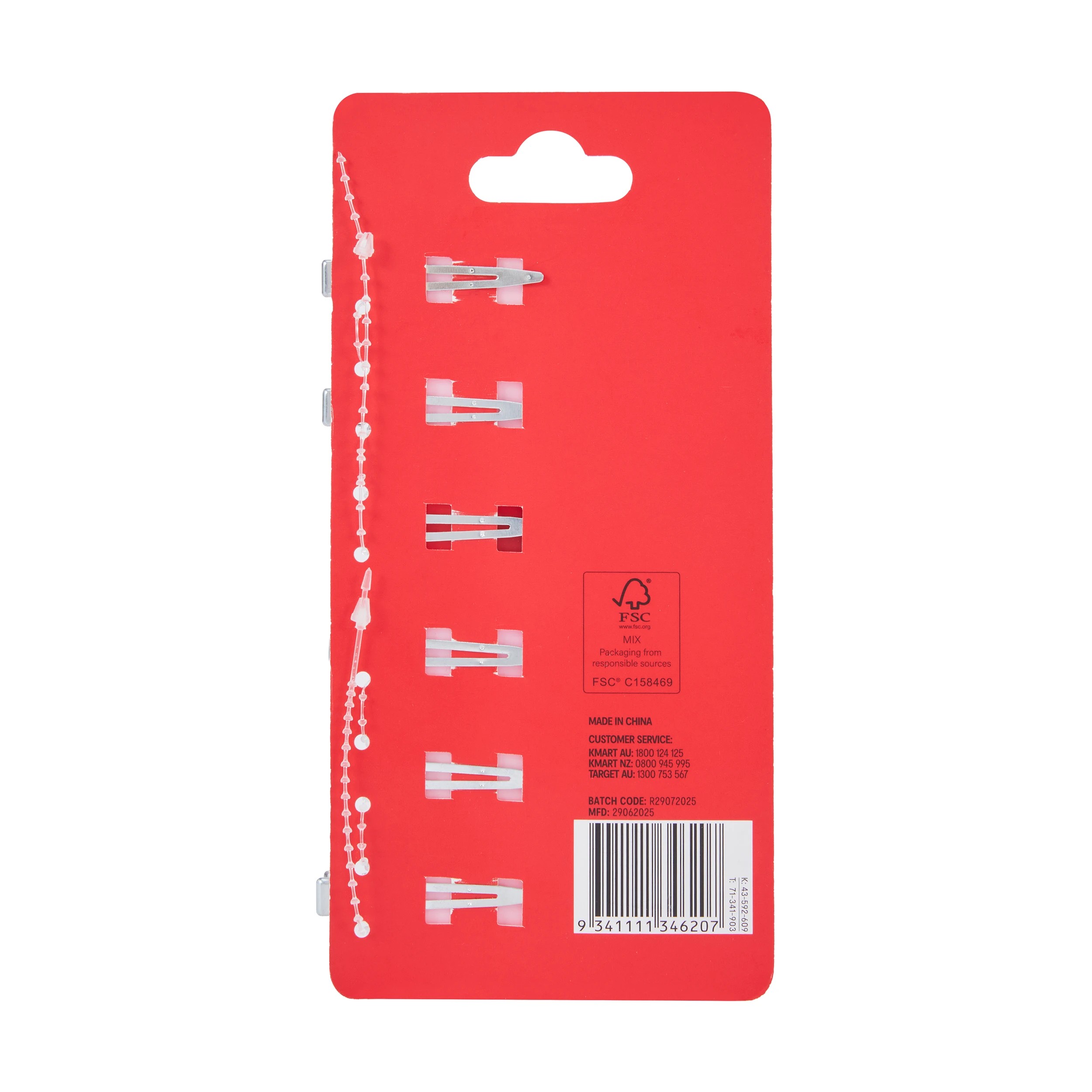 4 OXX Haircare 6 Pack Crease Free Hair Clips, 4 of 4