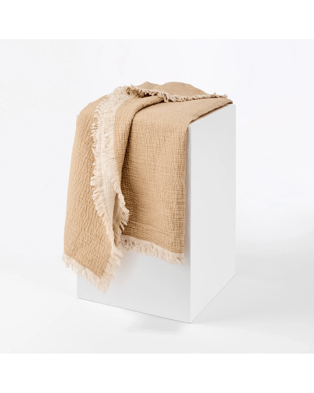 1 Reversible Muslin Throw - Lark, 1 of 6