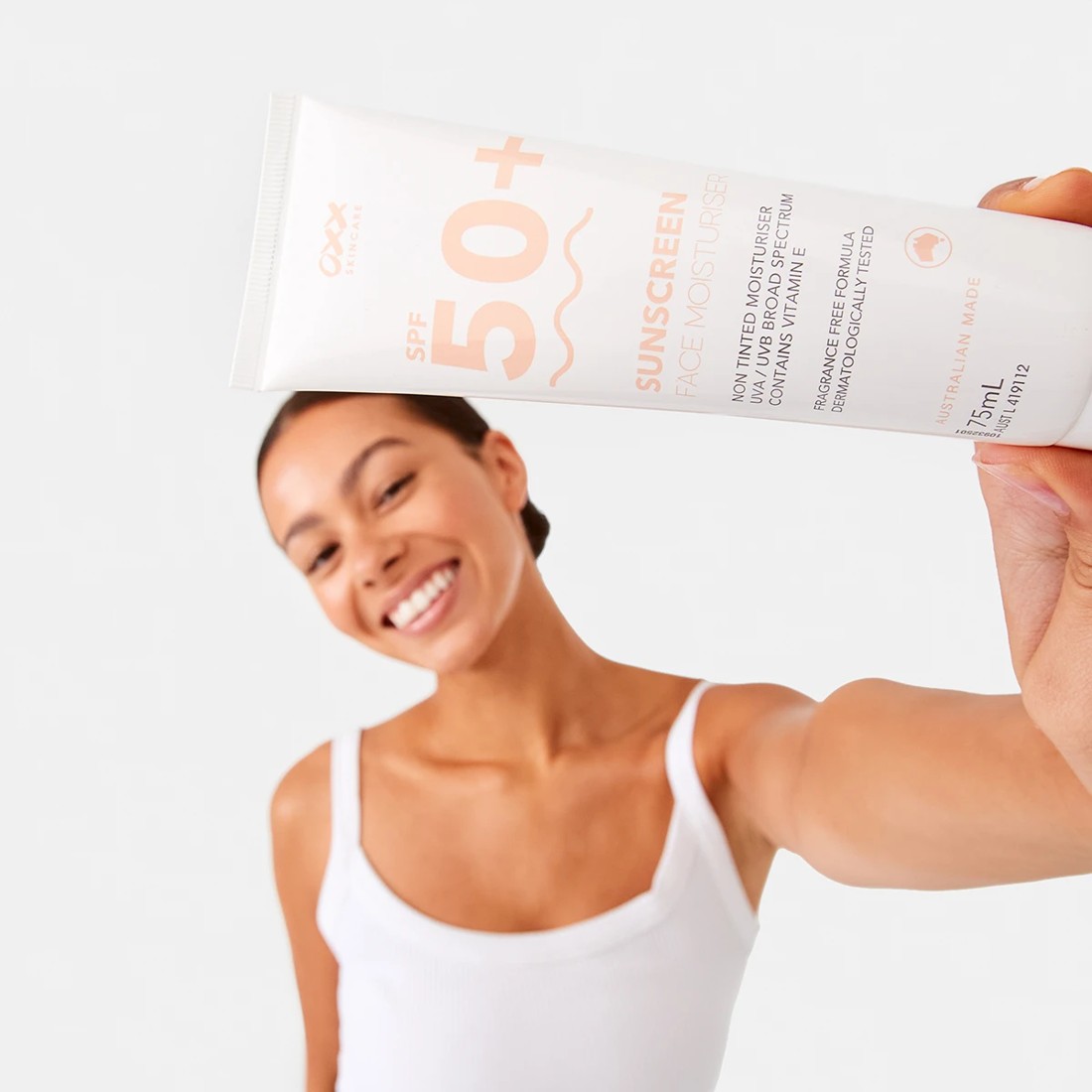 5 OXX Skincare SPF 50+ Face Moisturiser and Sunscreen 75ml - Vitamin E, 5 of 10