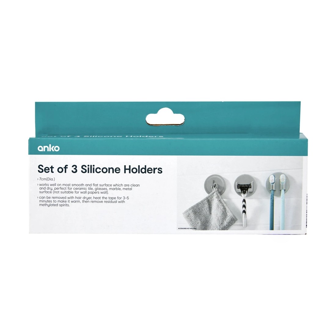 9 Set of 3 Silicone Holders, 9 of 10