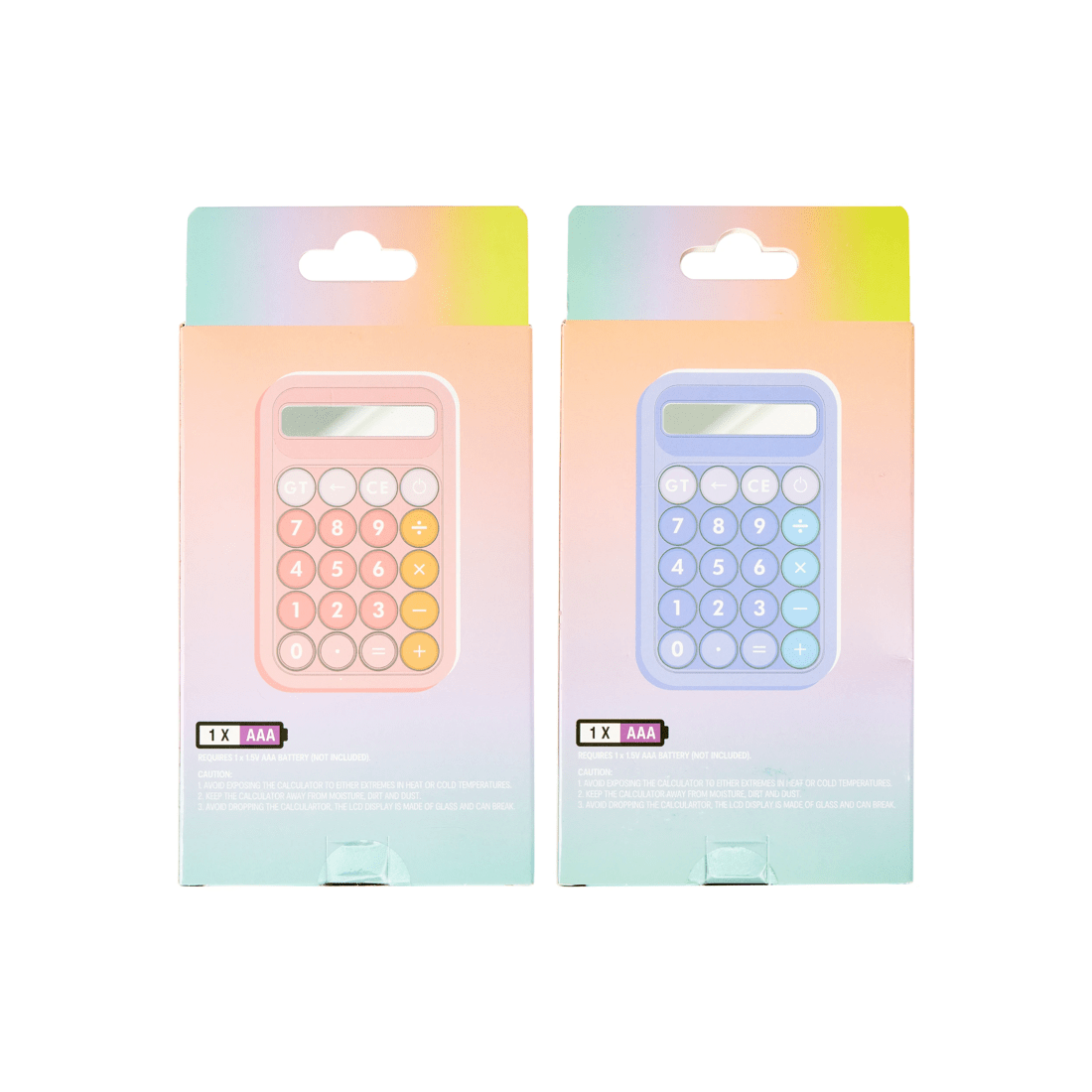 6 Retro Calculator - Assorted, 6 of 6