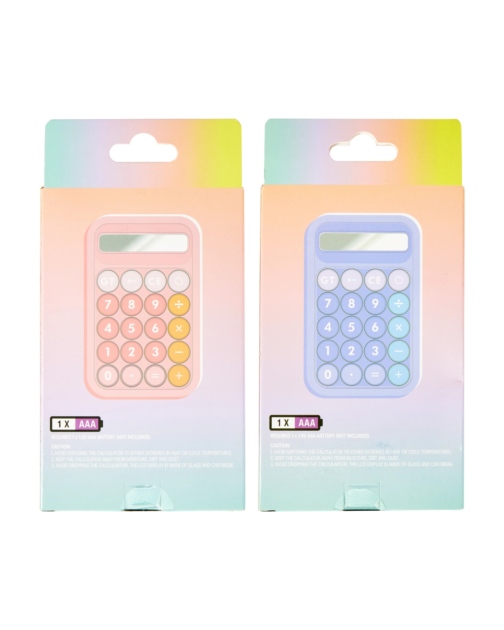 6 Retro Calculator - Assorted, 6 of 6