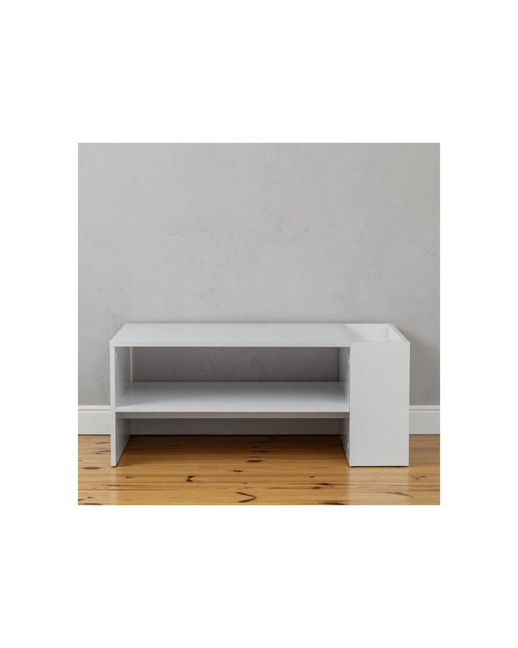 5 European Cabinetry Vienna Decorative Furniture Coffee Table - White, 5 of 5