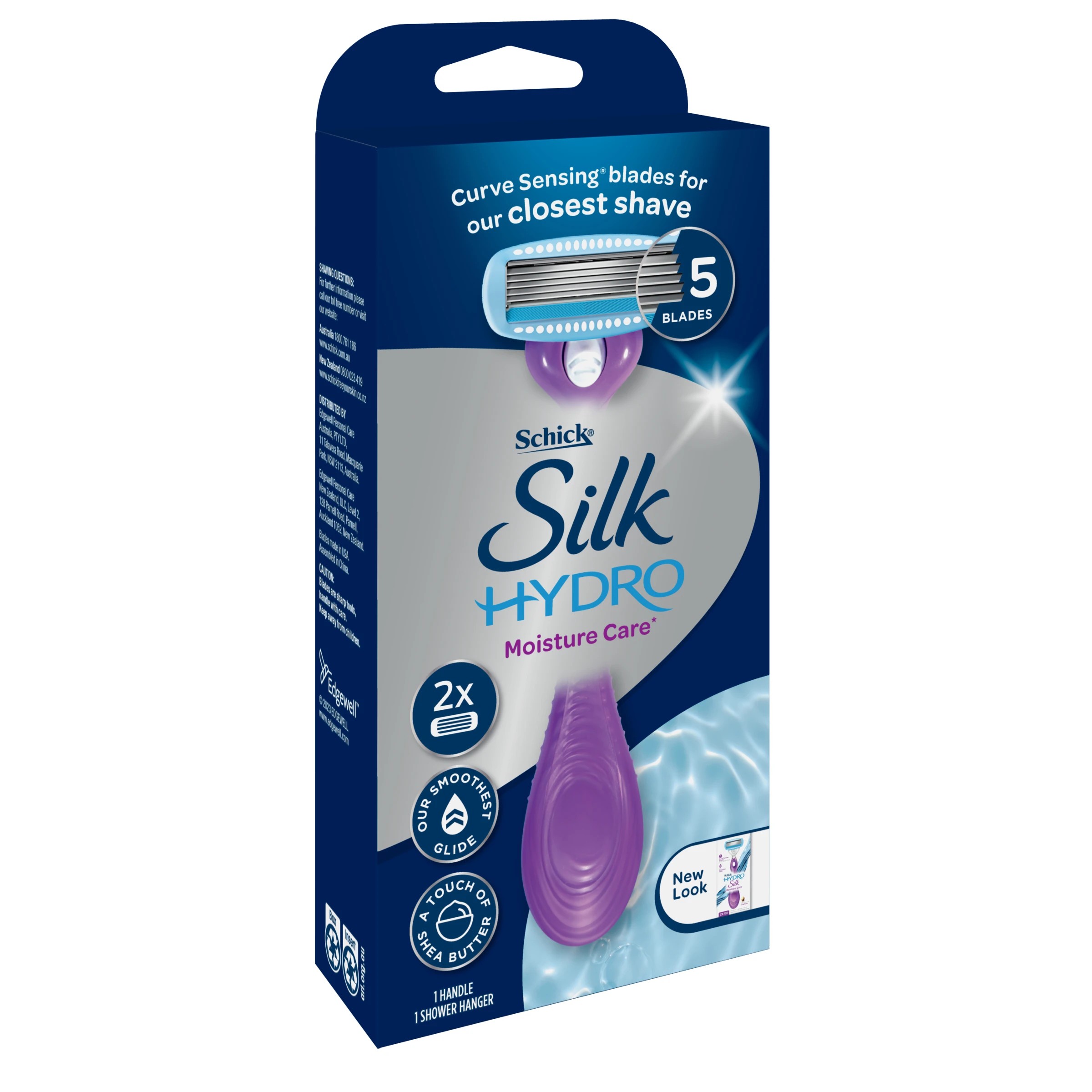 2 Schick Silk Hydro Moisture Care Razor Kit, 2 of 9