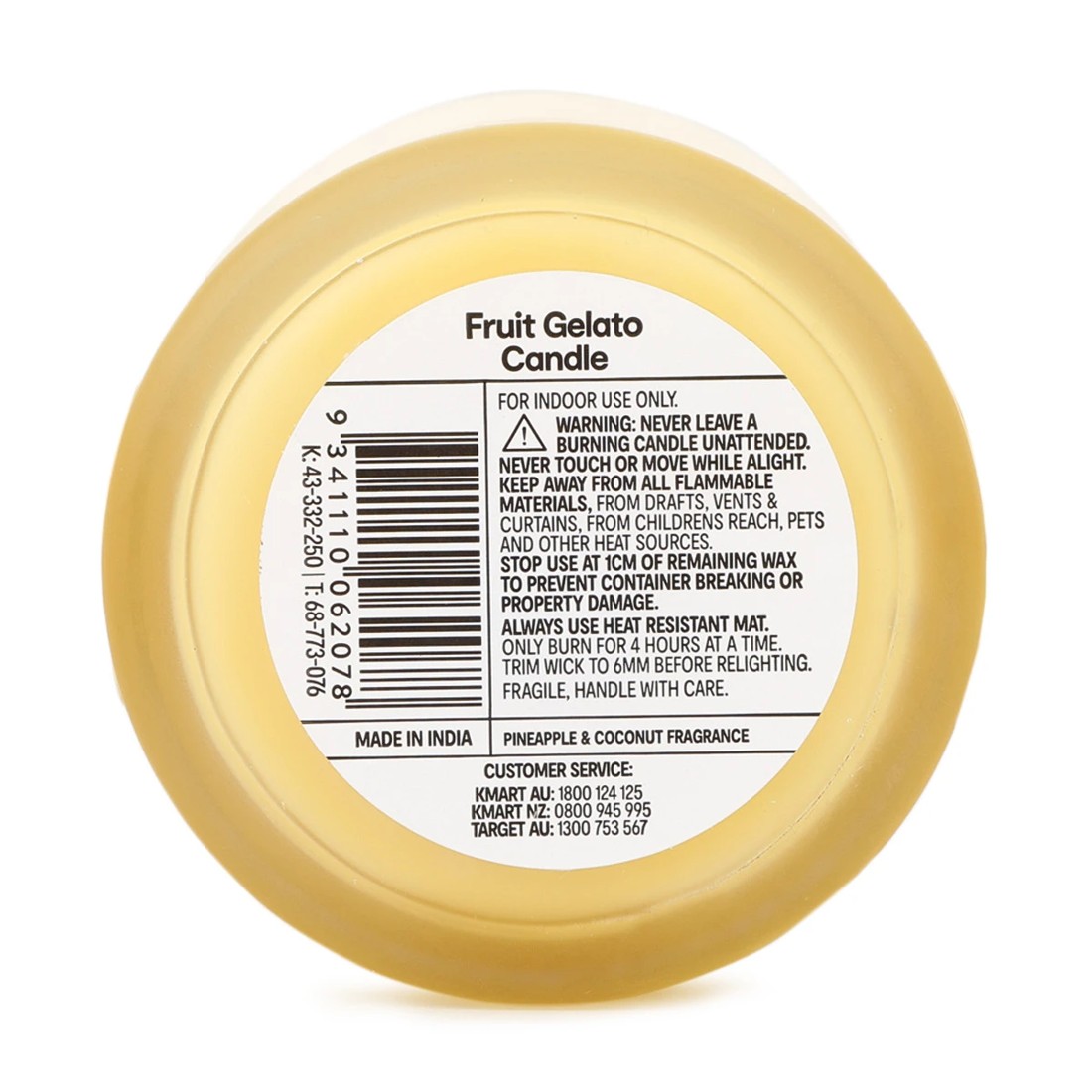 7 Fruit Gelato Fragrant Candle, 7 of 7