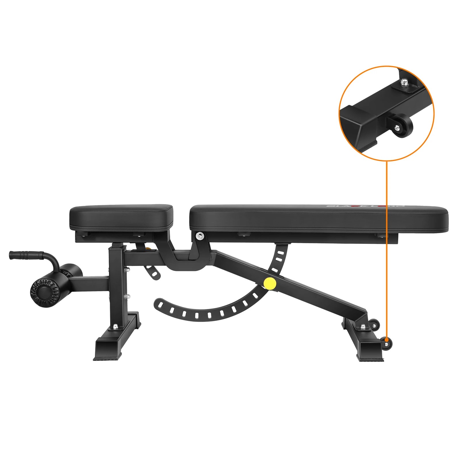 4 Black Lord Weight Bench Commercial FID Bench, 4 of 7