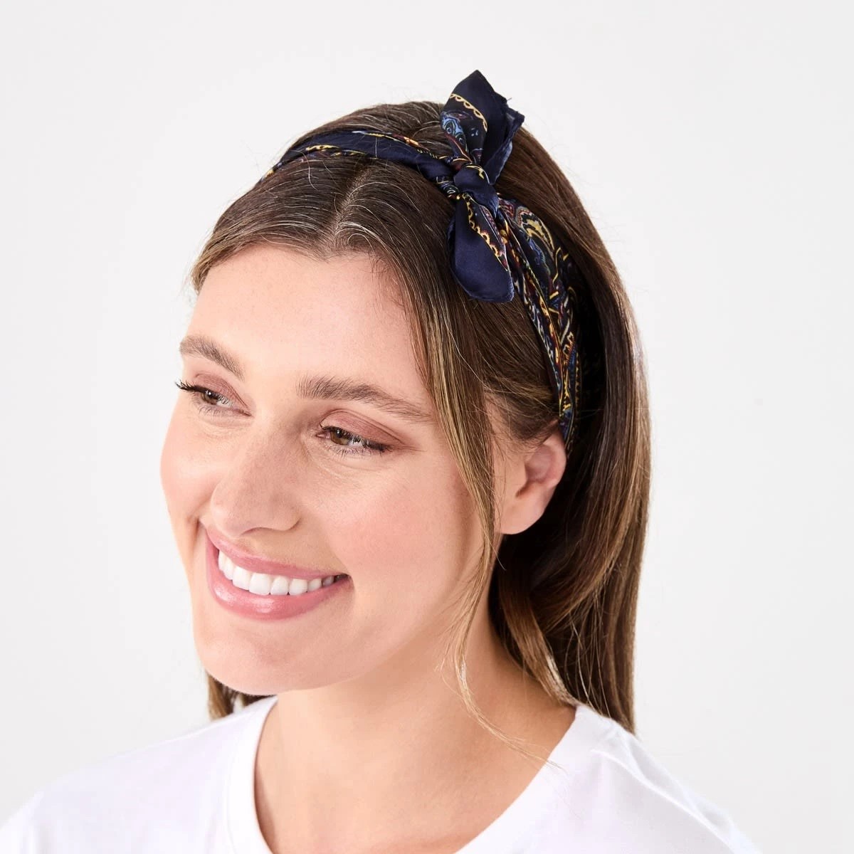 4 Hair Scarf - Paisley, 4 of 6