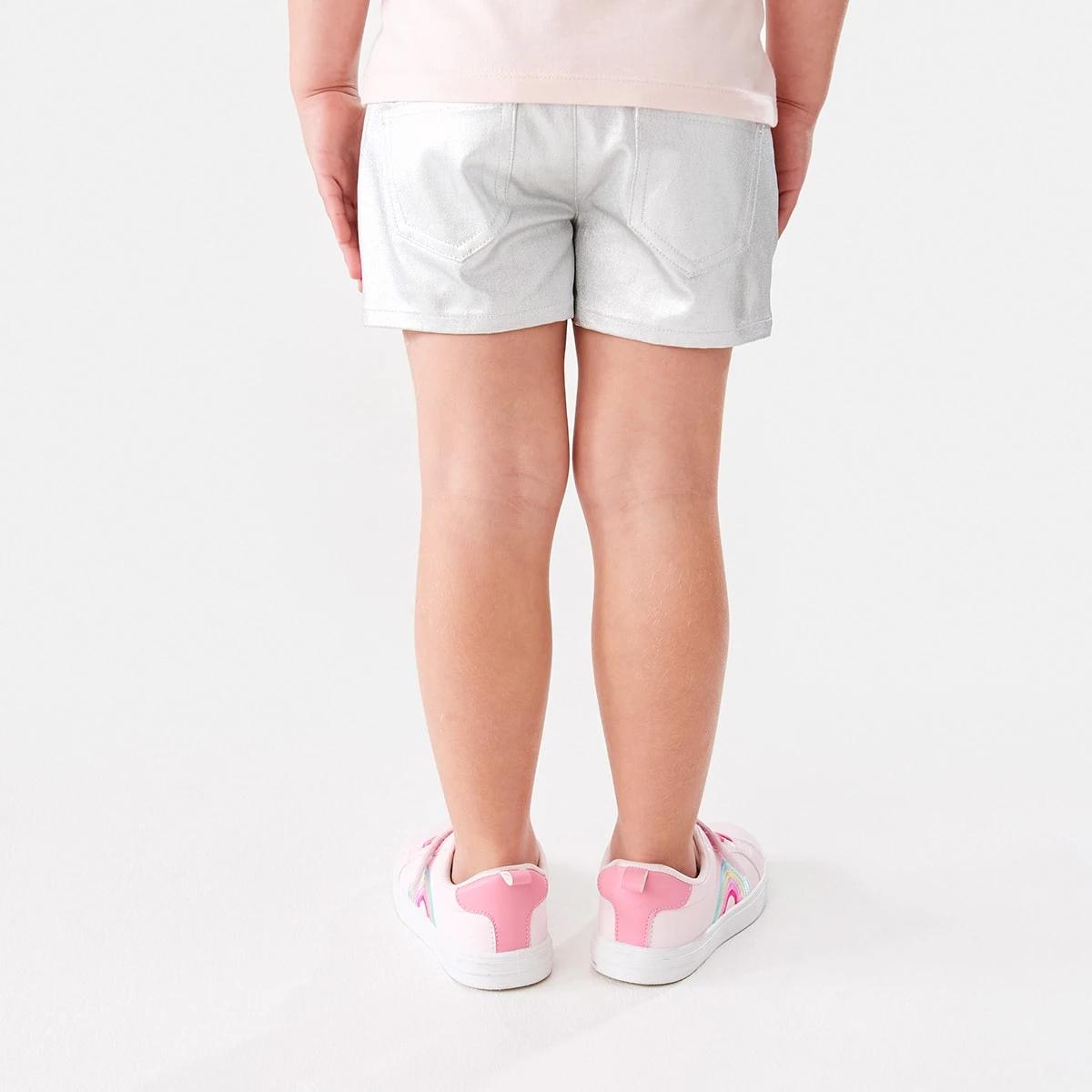 2 Metallic Shorts Slv Matlic, 2 of 8