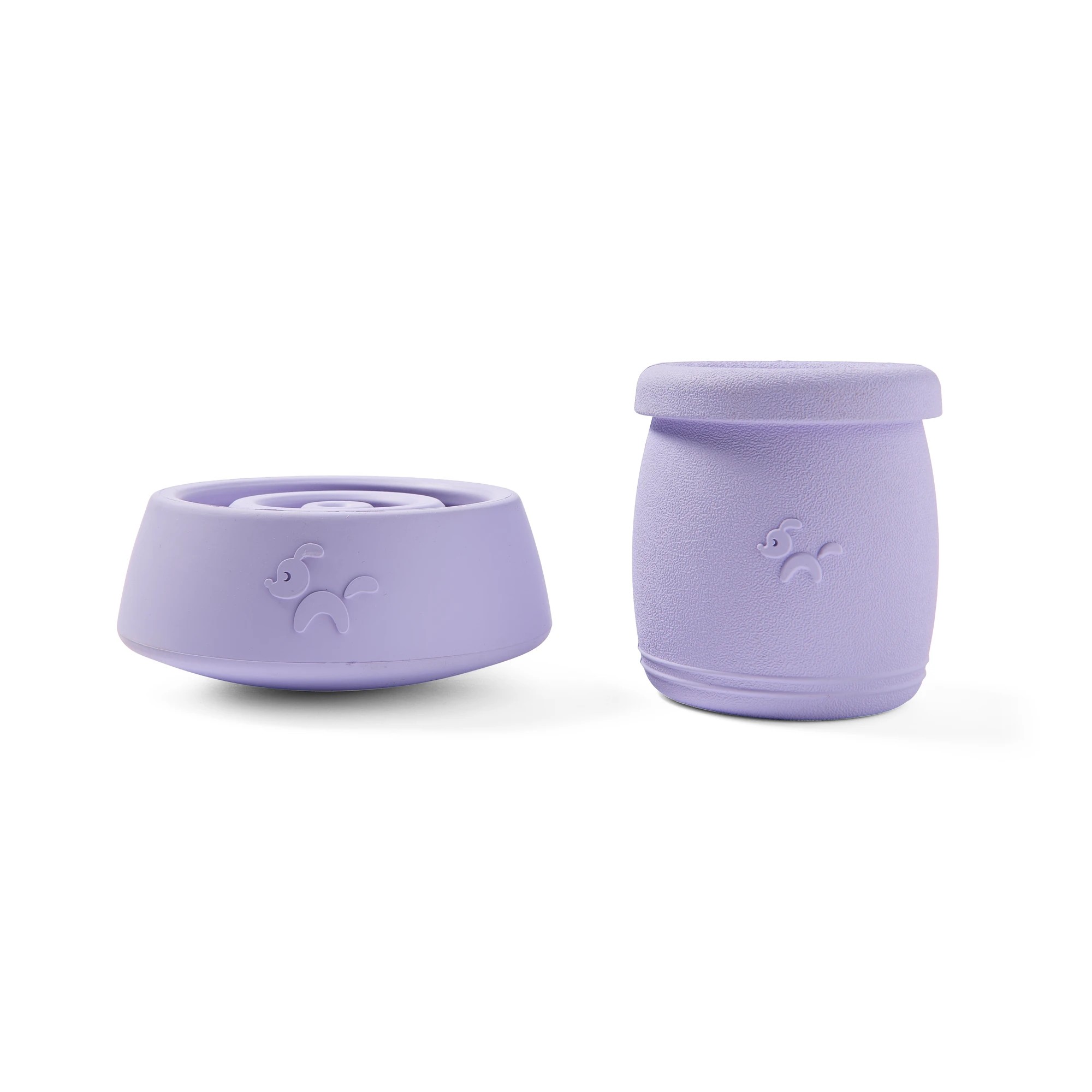 4 2 Pack Pet Rubber Treat Chew - Lilac, 4 of 9