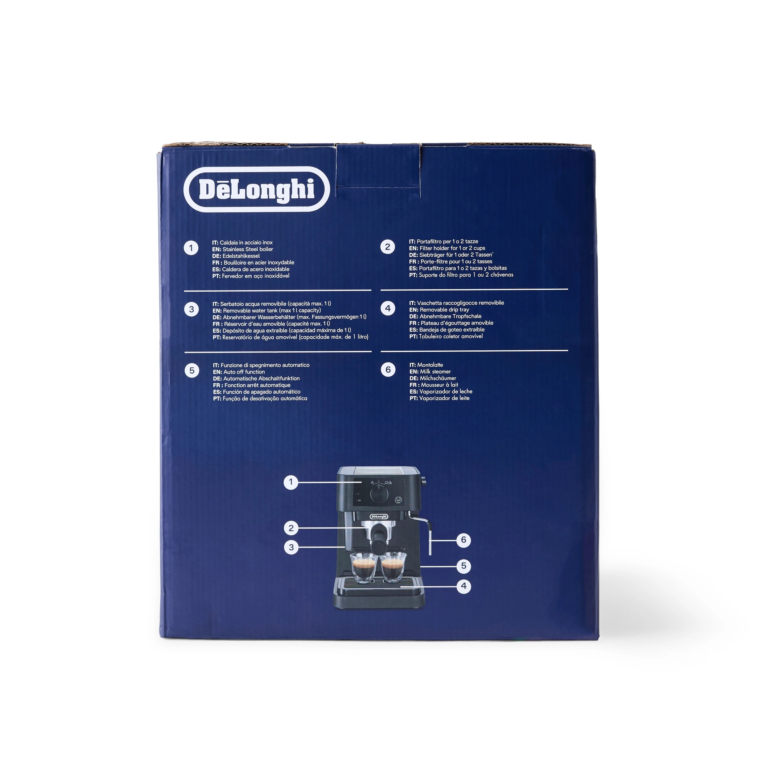 8 De'Longhi Stilosa Manual Pump Coffee Machine, 8 of 8