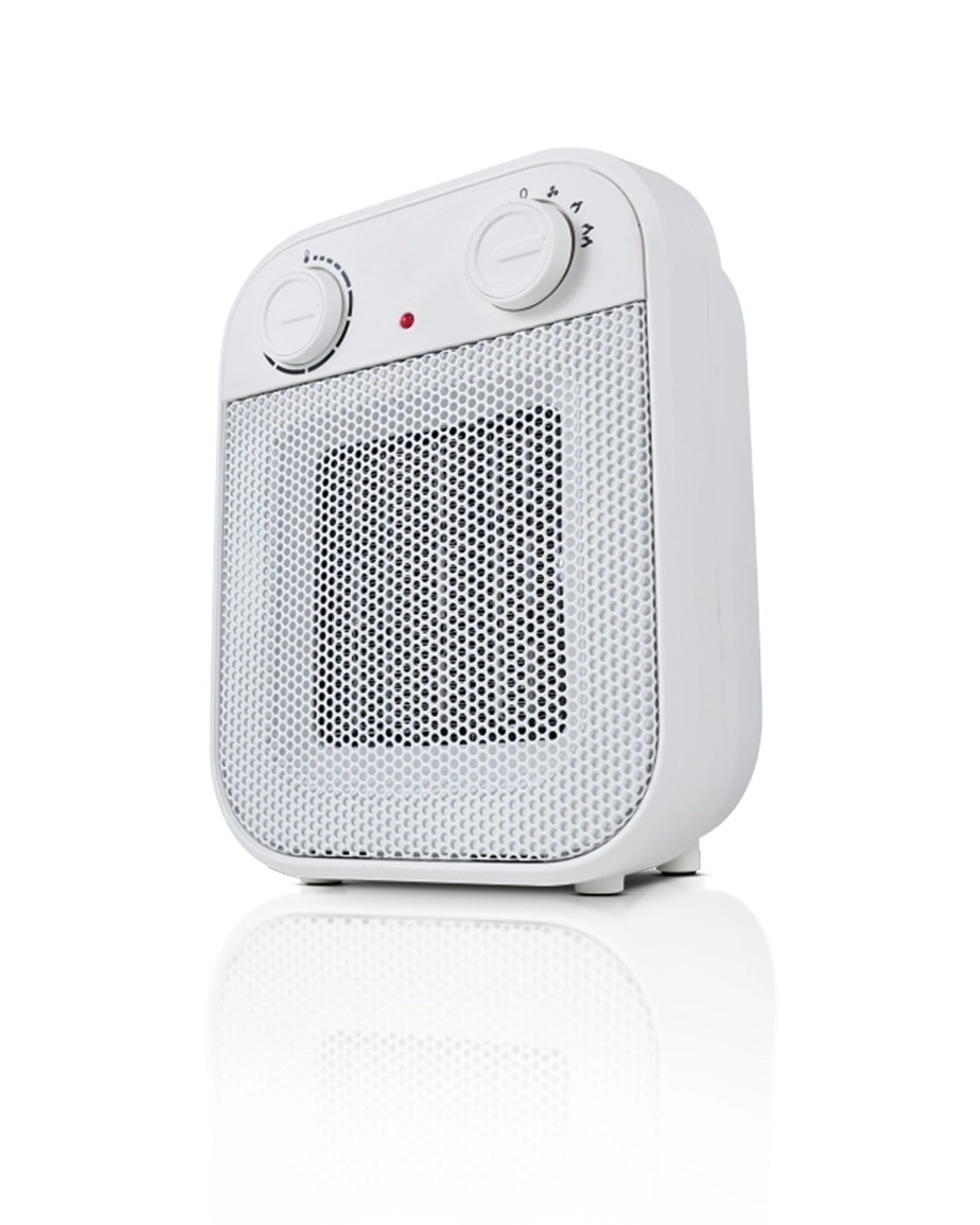 1 Goldair Ceramic Heater With 2 Heat Settings Adjustable Thermostat 1500W - White, 1 of 2