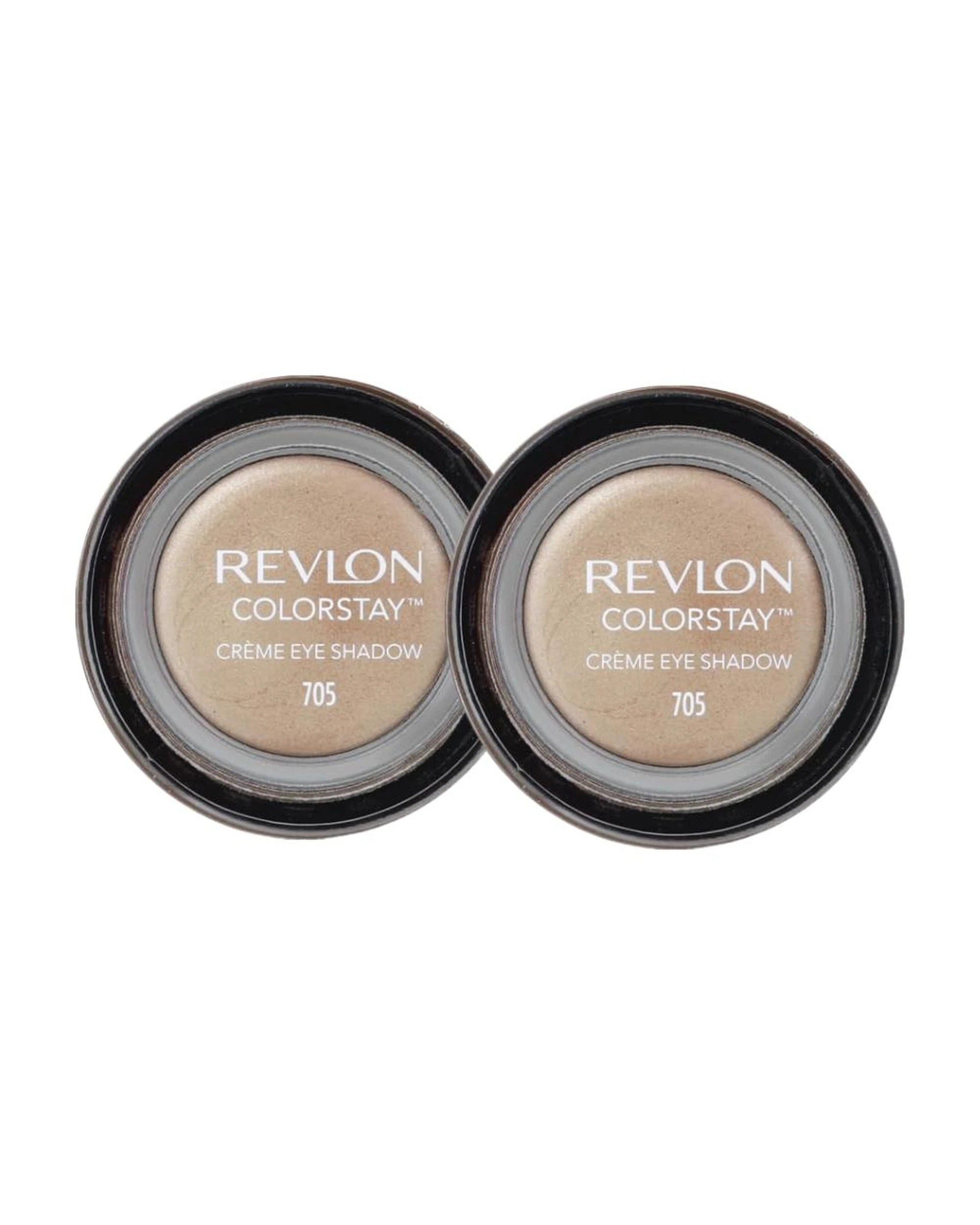 1 2 x Revlon ColorStay Creme Eye Shadow 5.2g - 705 Creme Brulee - Beige, 1 of 7