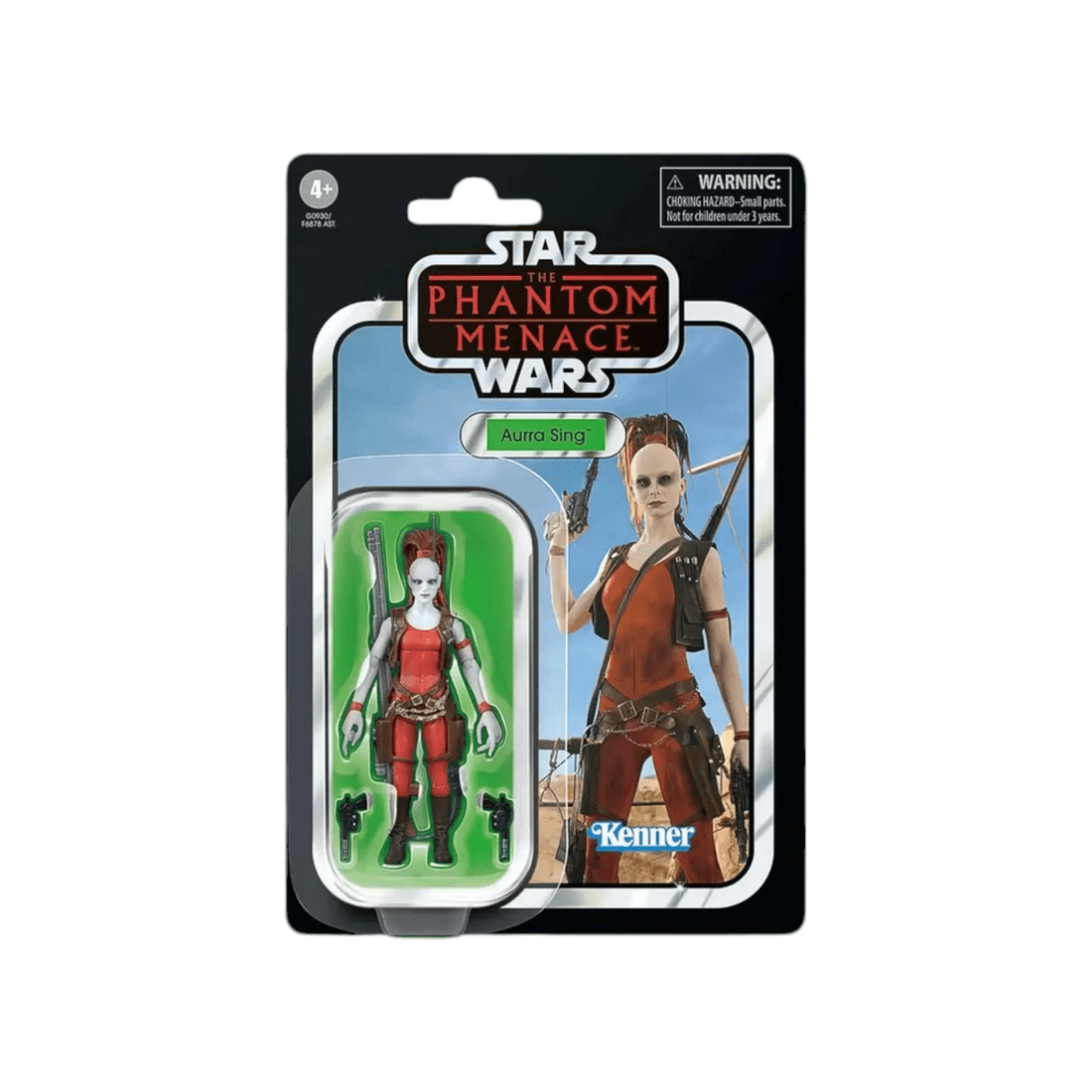 1 Hasbro Star Wars The Vintage Collection The Phantom Menace: Aurra Sing Action Figure, 1 of 5