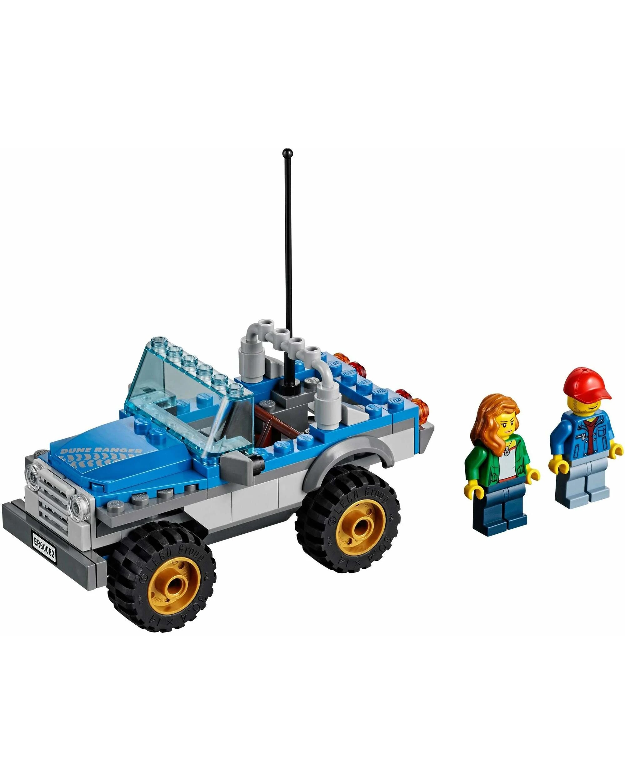 2 LEGO 60082 City Great Vehicles Dune Buggy Trailer, 2 of 5