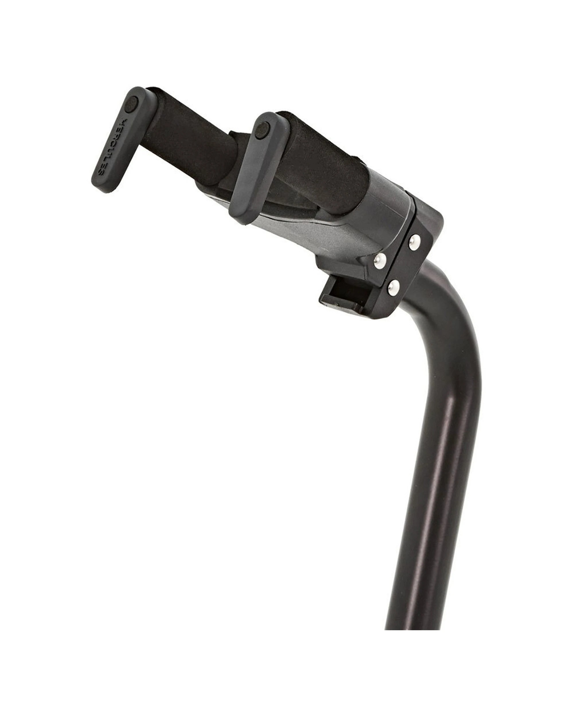5 Hercules Auto Grip Acoustic & Electric Bass Guitar Stand Holder With Neck Adjustment - Black, 5 of 7