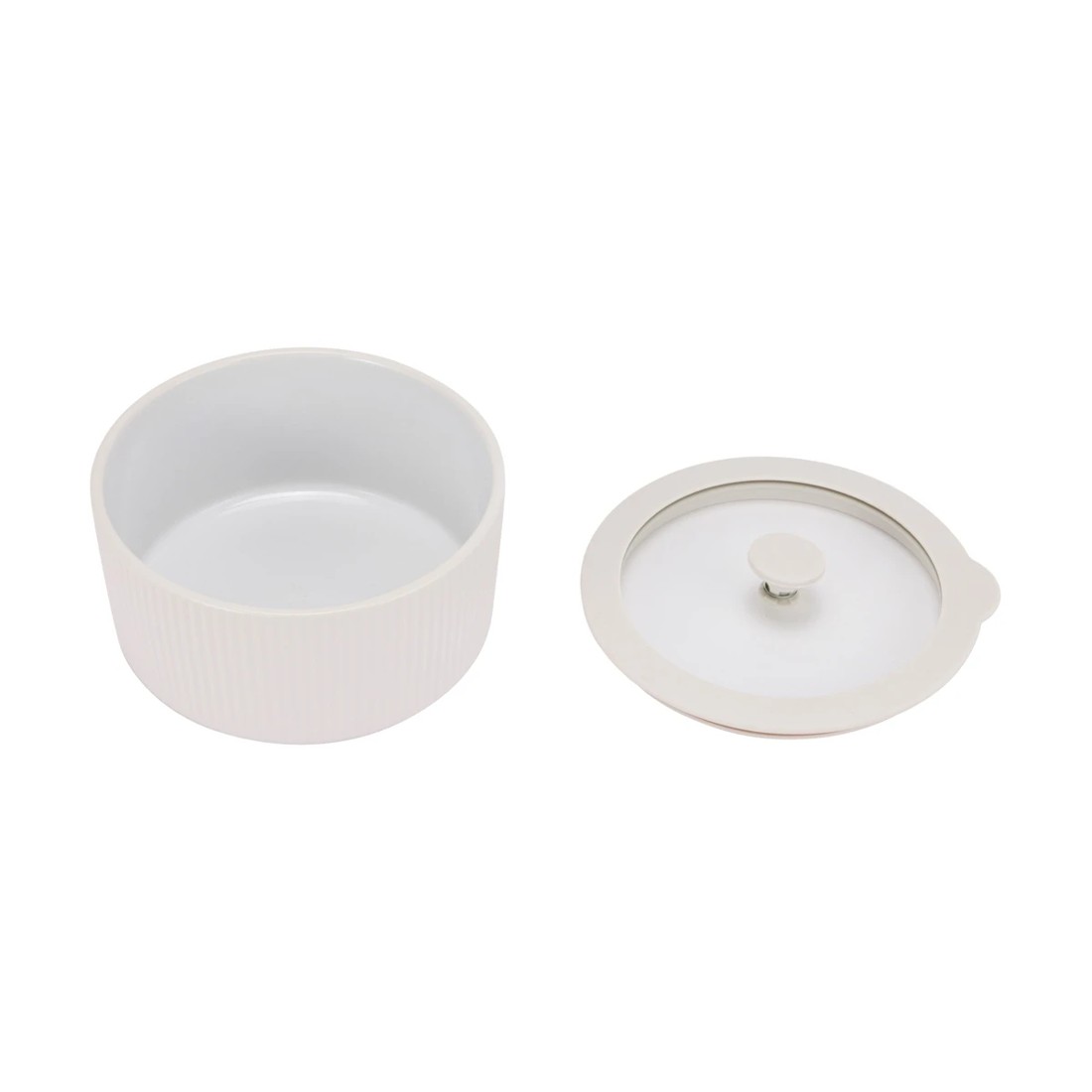 5 800ml Porcelain Container with Glass Lid, 5 of 6