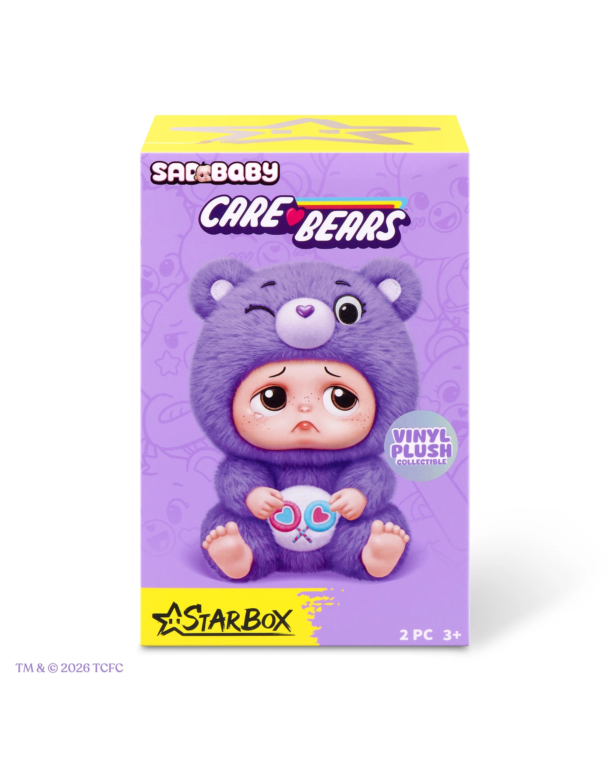 8 B. toys Starbox Sad Baby Care Bears by Starbox - Assorted - Multi, 8 of 10