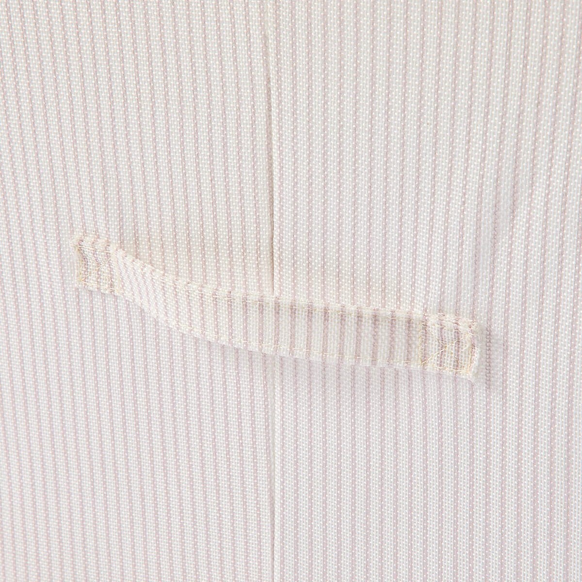 10 Linen Look Collapsible Box with Window - Large, Stripe, 10 of 10