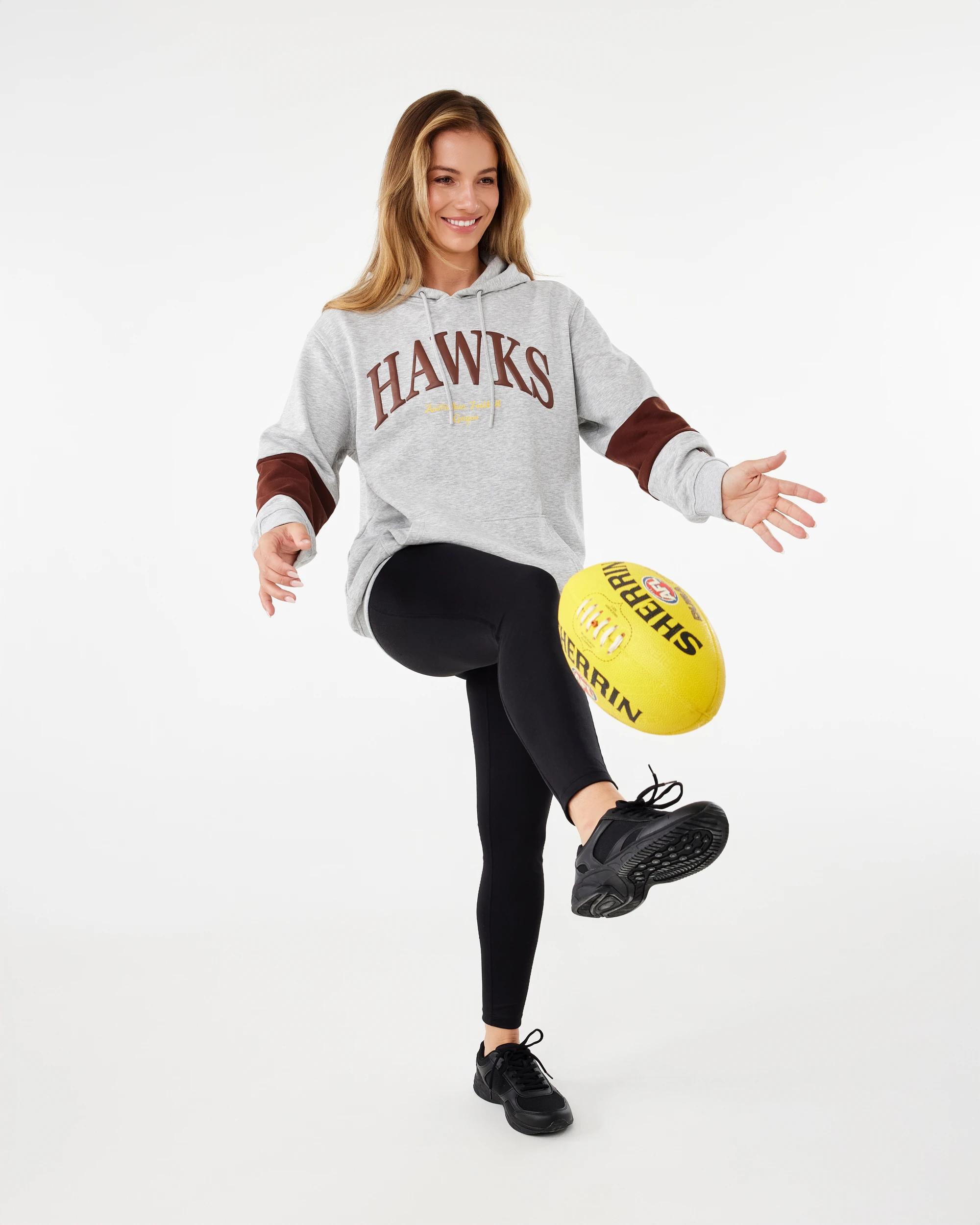 1 Official AFL Adult Hoodie Hawthorn, 1 of 8