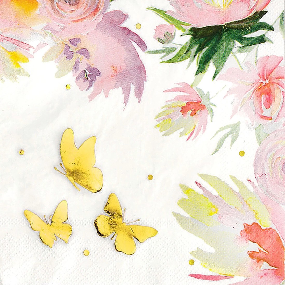 1 Fun Express Golden Fairy Large Napkins / Serviettes (Pack of 16), 1 of 1