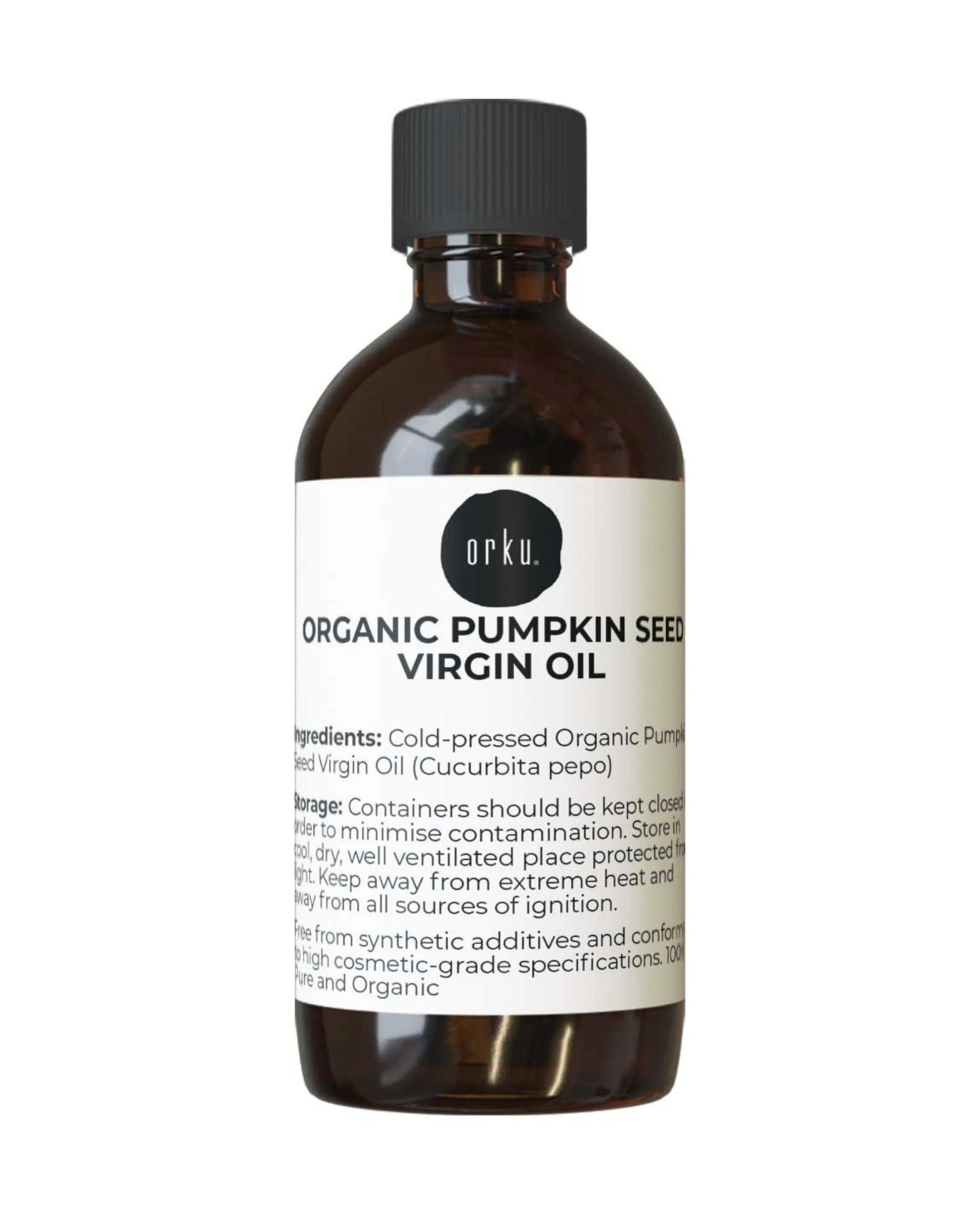 1 Orku 250ml Organic Pumpkin Seed Virgin Oil Cold Pressed Cosmetic Grade, 1 of 3