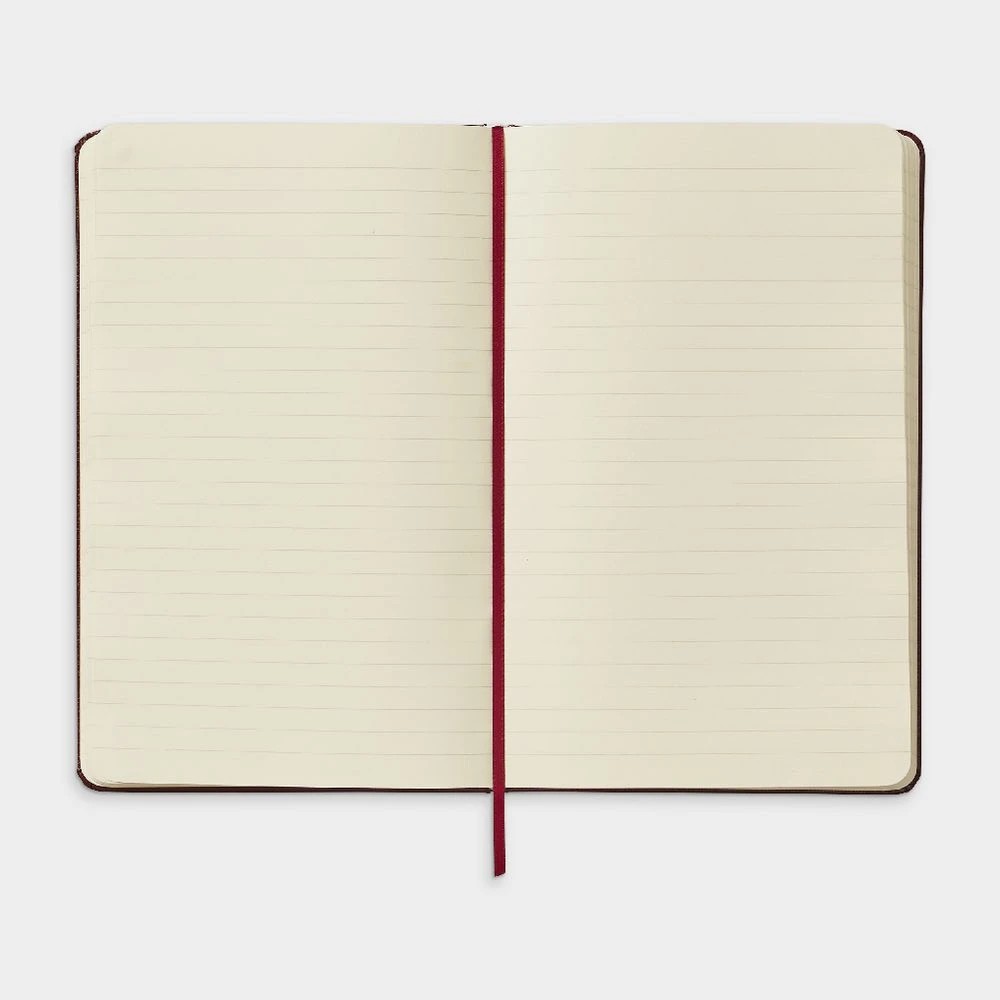 2 J.Burrows Medium Journal Ruled 240 Page Dark Red, 2 of 4