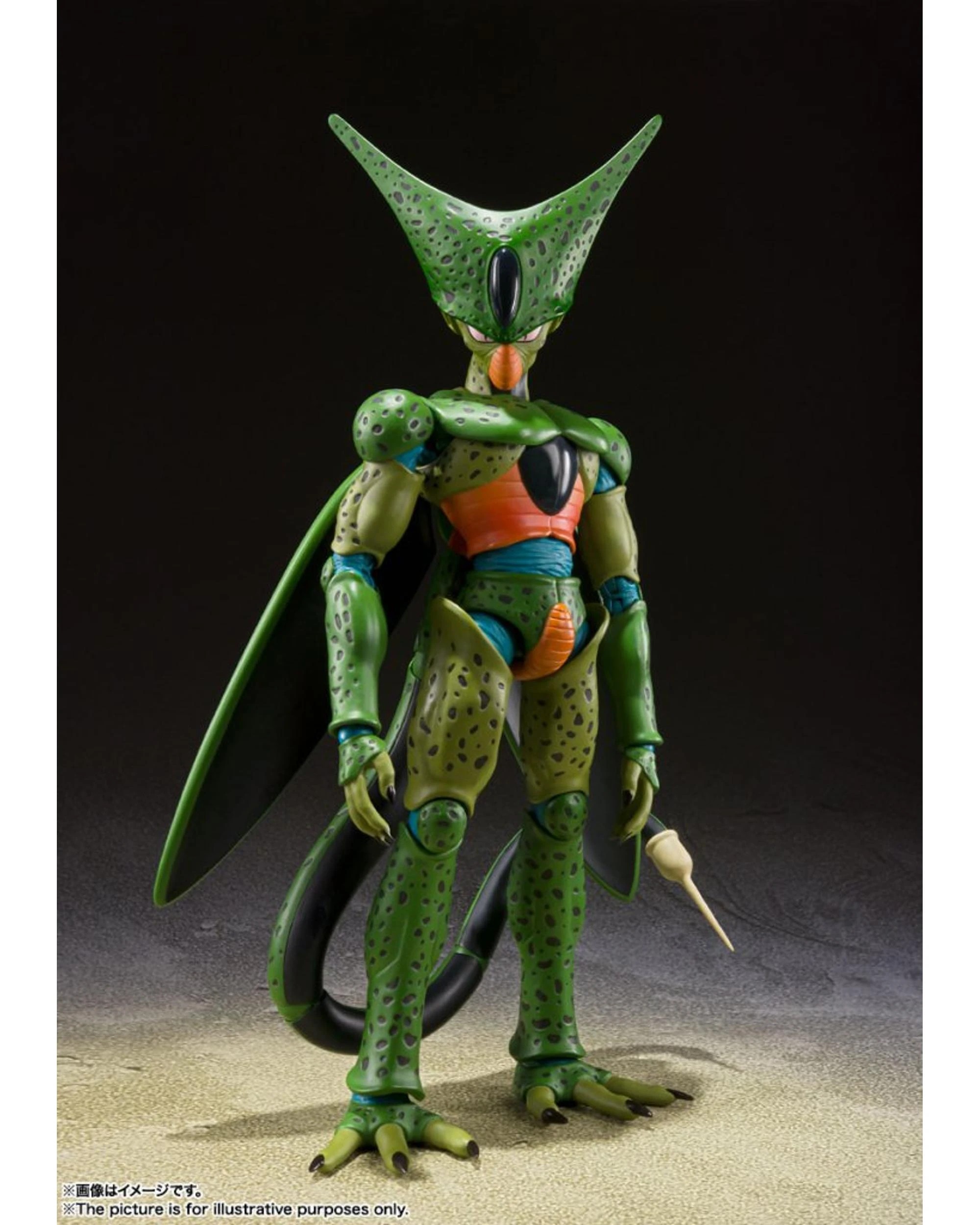 2 Tamashii Nations S.H.Figurarts Dragon Ball Z Cell First Form Figure, 2 of 7