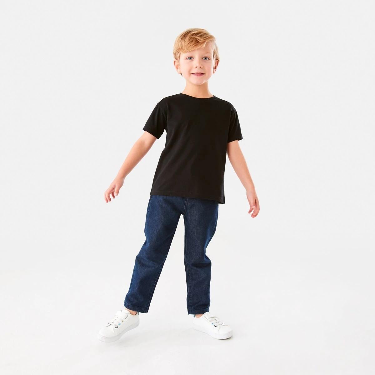 5 Plain T-shirt Black, 5 of 8