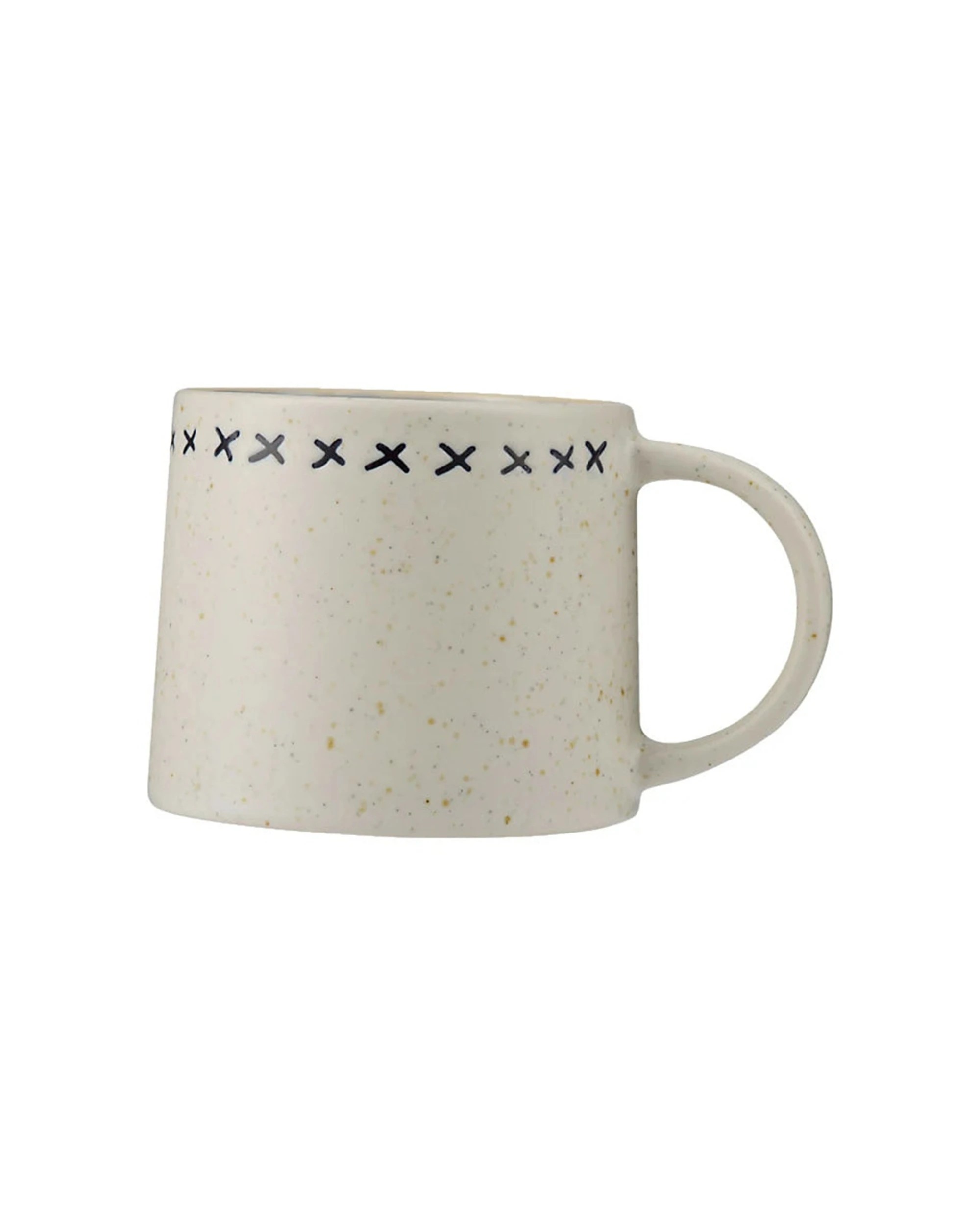 1 Maxwell And Williams The Mug Club Cup Cross 330ml Stoneware Dishwasher Safe - Blue, 1 of 2